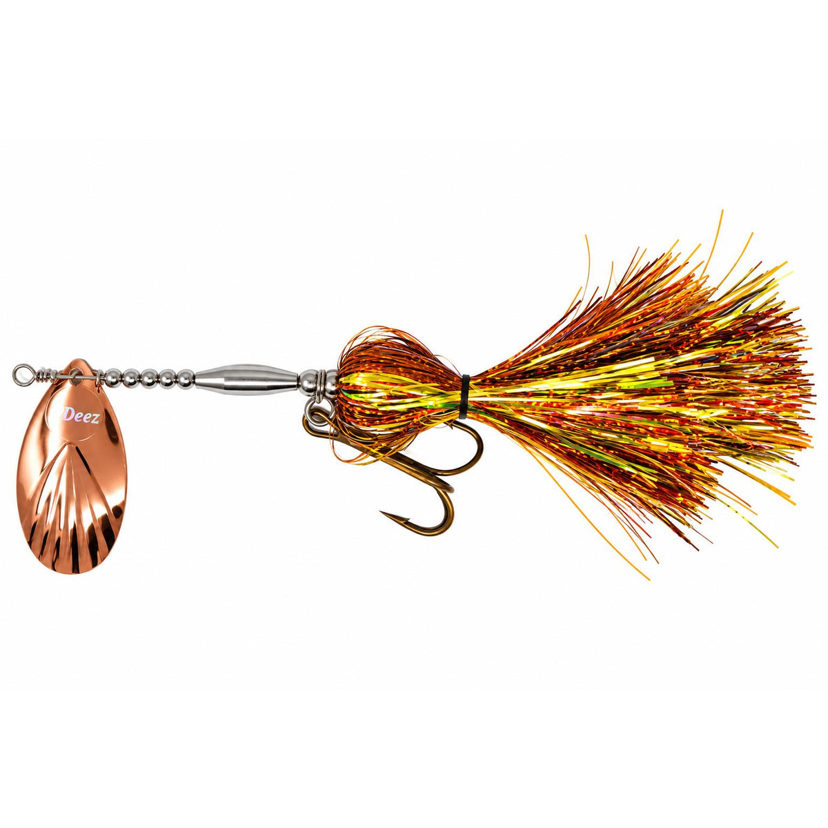 View of Bucktails PDeez KM Krush (F8) Bucktail Goldilox available at EZOKO Fishing