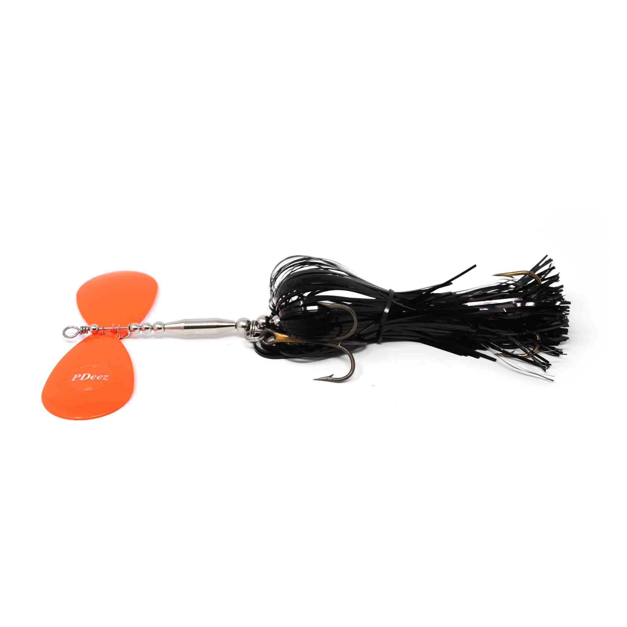View of Bucktails PDeez LSG Missile (9/9) Bucktail Black / Orange available at EZOKO Fishing