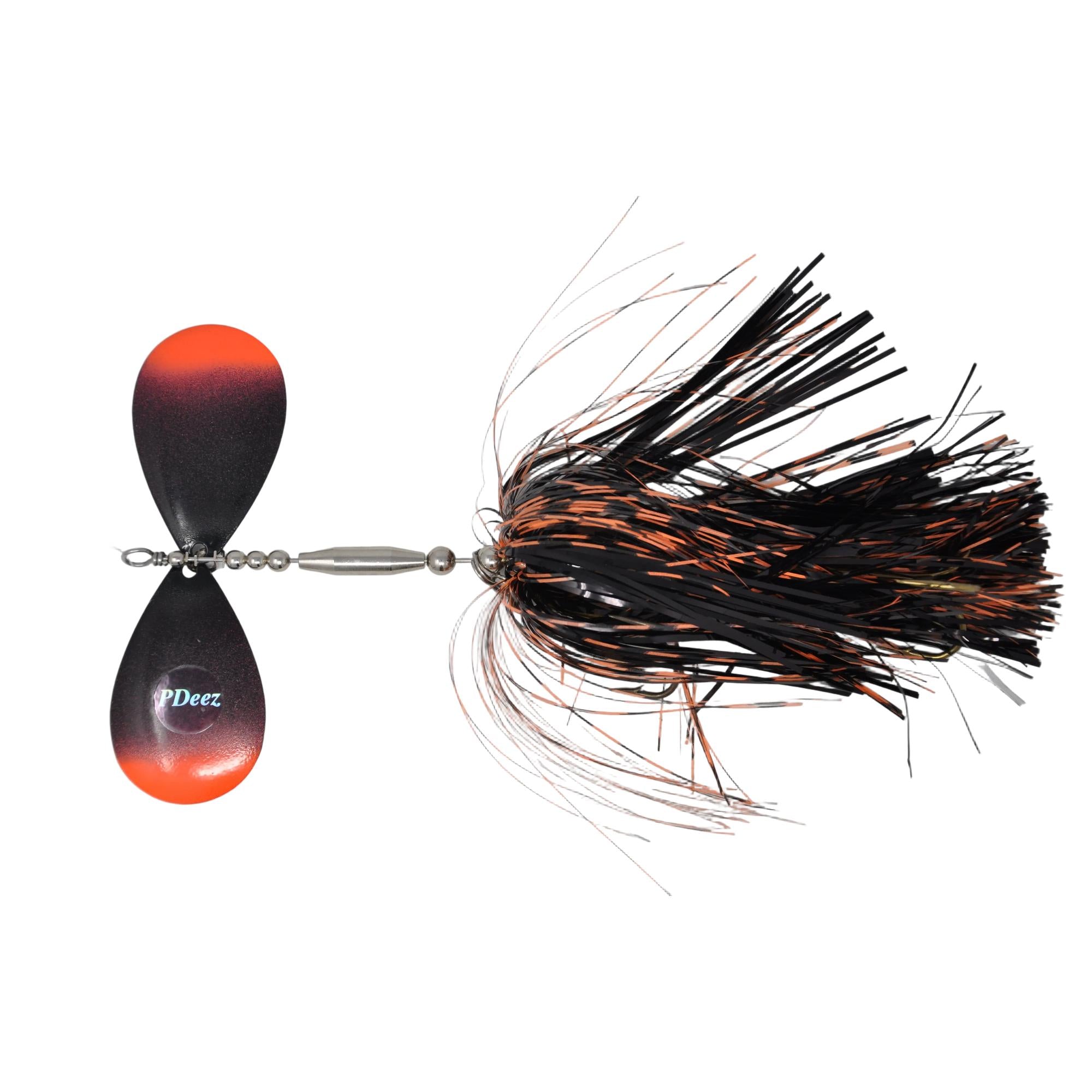 View of Bucktails PDeez LSG Missile (9/9) Bucktail Orange Mamba available at EZOKO Fishing