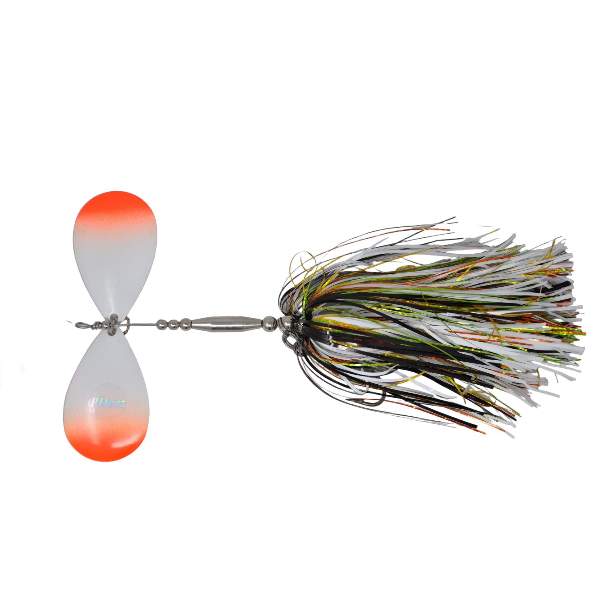 View of Bucktails PDeez LSG Missile (9/9) Bucktail White Perch available at EZOKO Fishing
