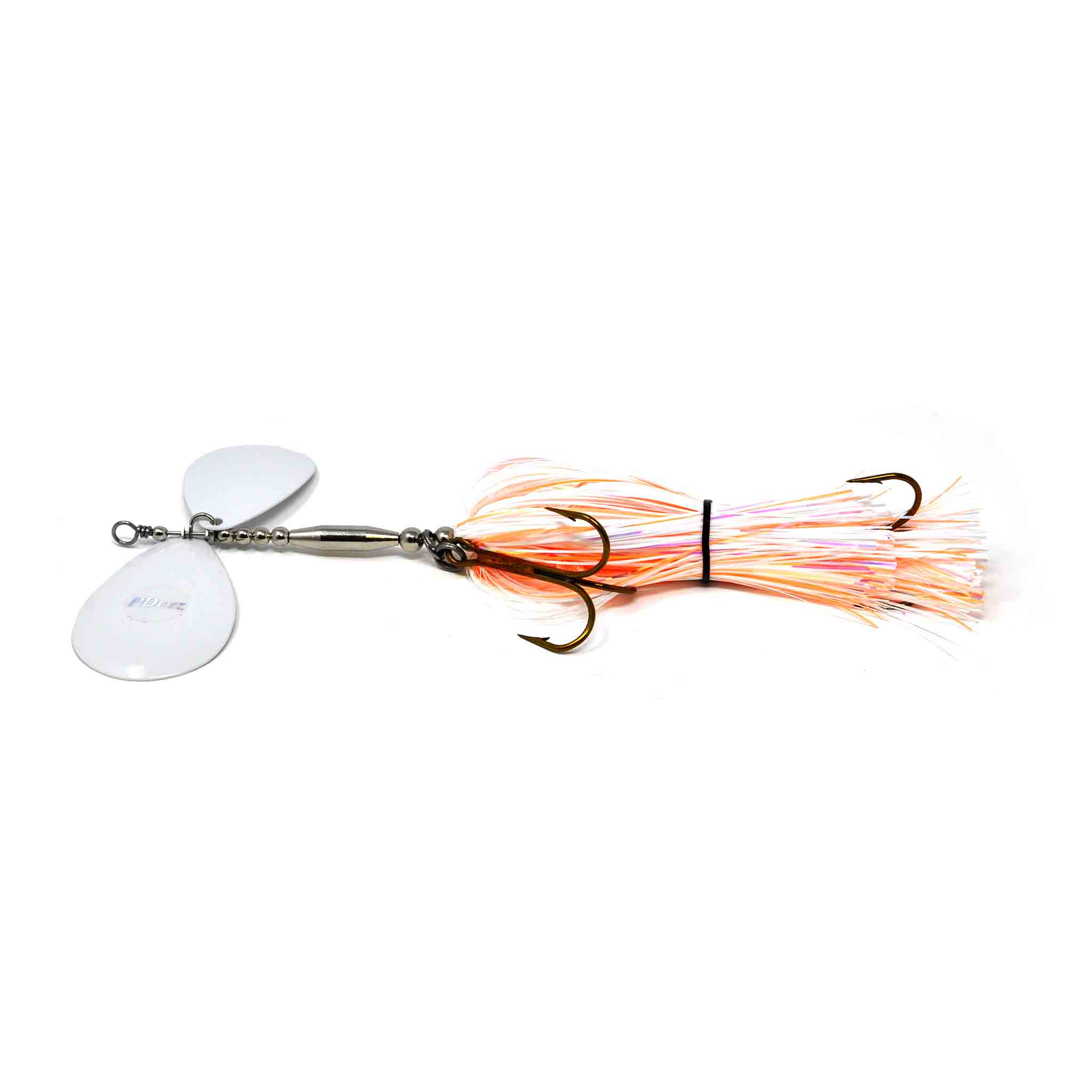 View of Bucktails PDeez Muskiemama Big Tens (10/9) Bucktail Glow available at EZOKO Fishing