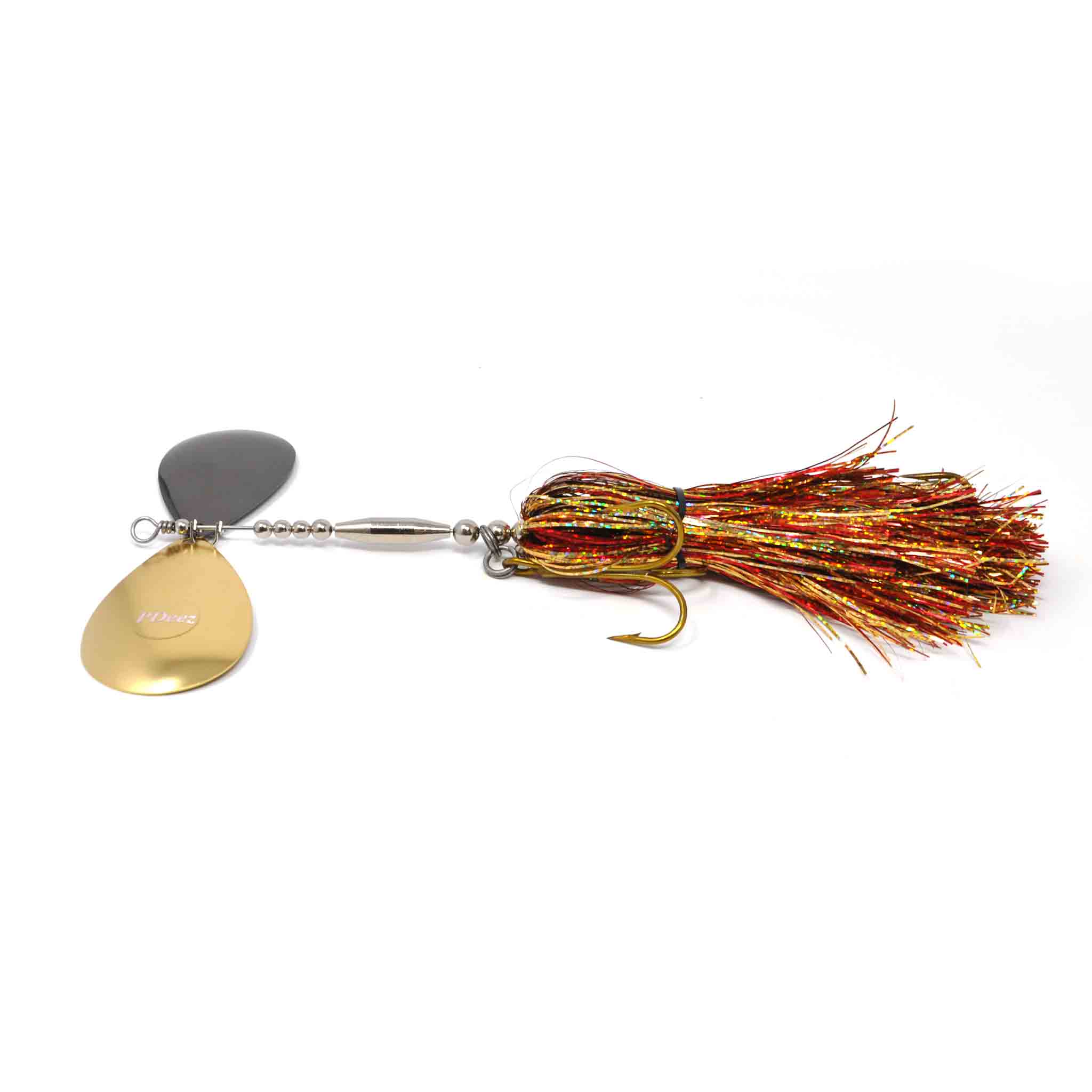 View of Bucktails PDeez Muskiemama Big Tens (10/9) Bucktail Ironman 4.0 available at EZOKO Fishing