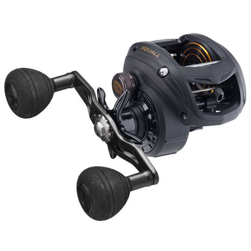 View of PENN Squall 400 Baitcast Reel available at EZOKO Pike and Musky Shop