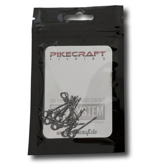 View of Rigs Pikecraft Bait Pin Stinger Spikes L 2.0 | Double Curve Black Nickle available at EZOKO Fishing
