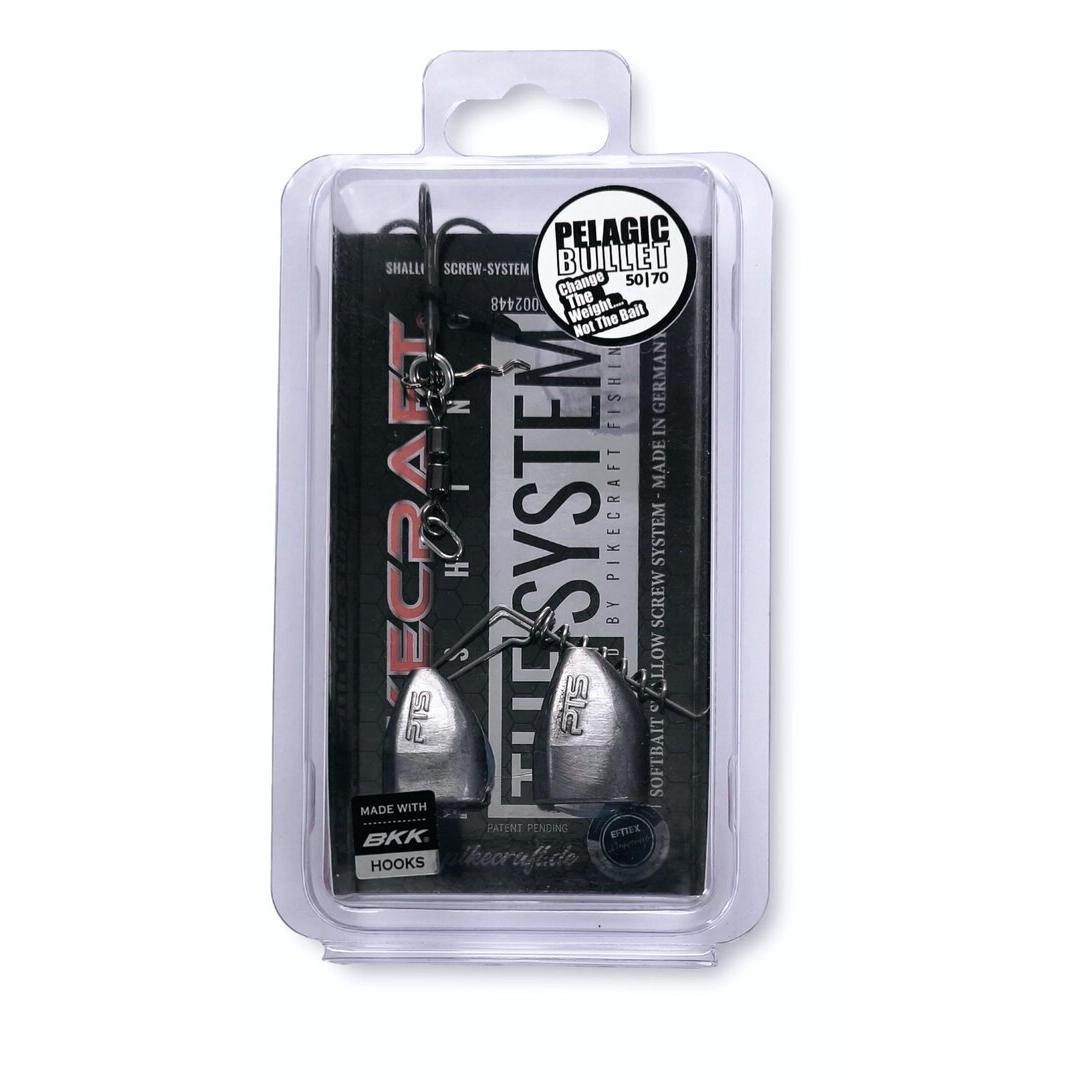 View of Weight Pikecraft The Pelagic Bullet Set - Limited available at EZOKO Fishing