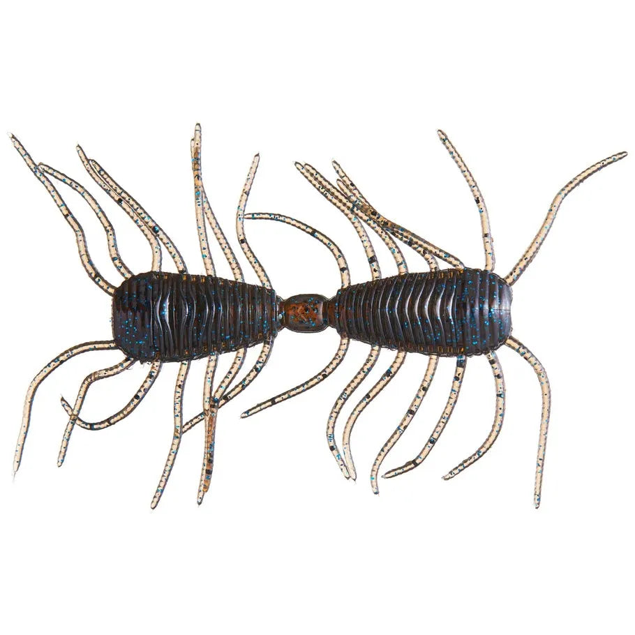View of RAID Japan 2Way Micro Dark Cinnamon Blue Flake available at EZOKO Fishing