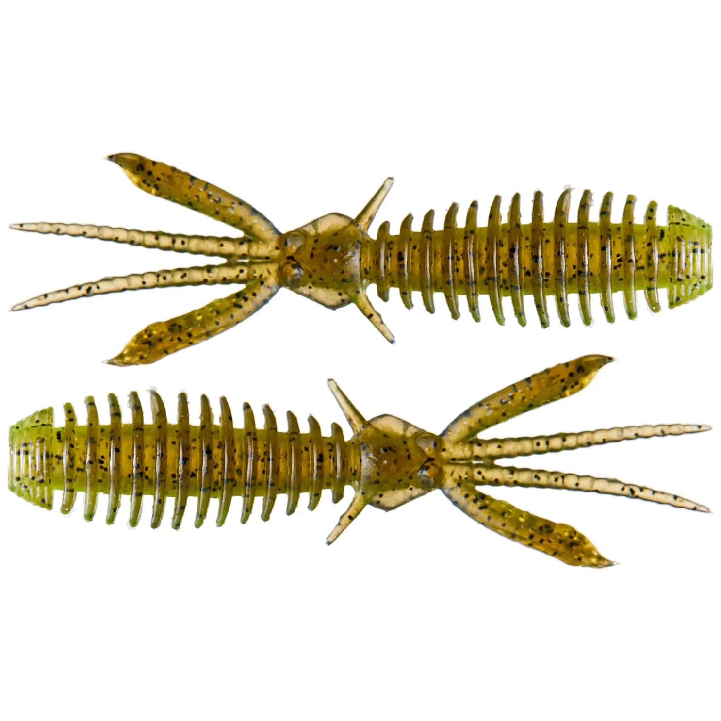 View of RAID Japan Egu Bug Guripan Chartreuse available at EZOKO Fishing