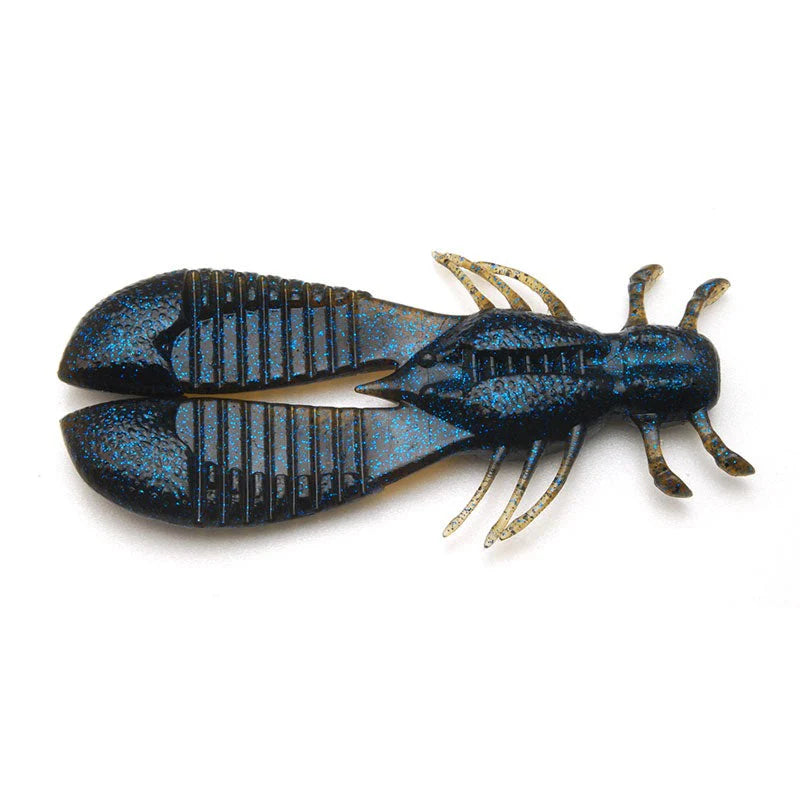 View of RAID Japan Egu Chunk 3.5" Dark Cinnamon Blue Flake available at EZOKO Fishing