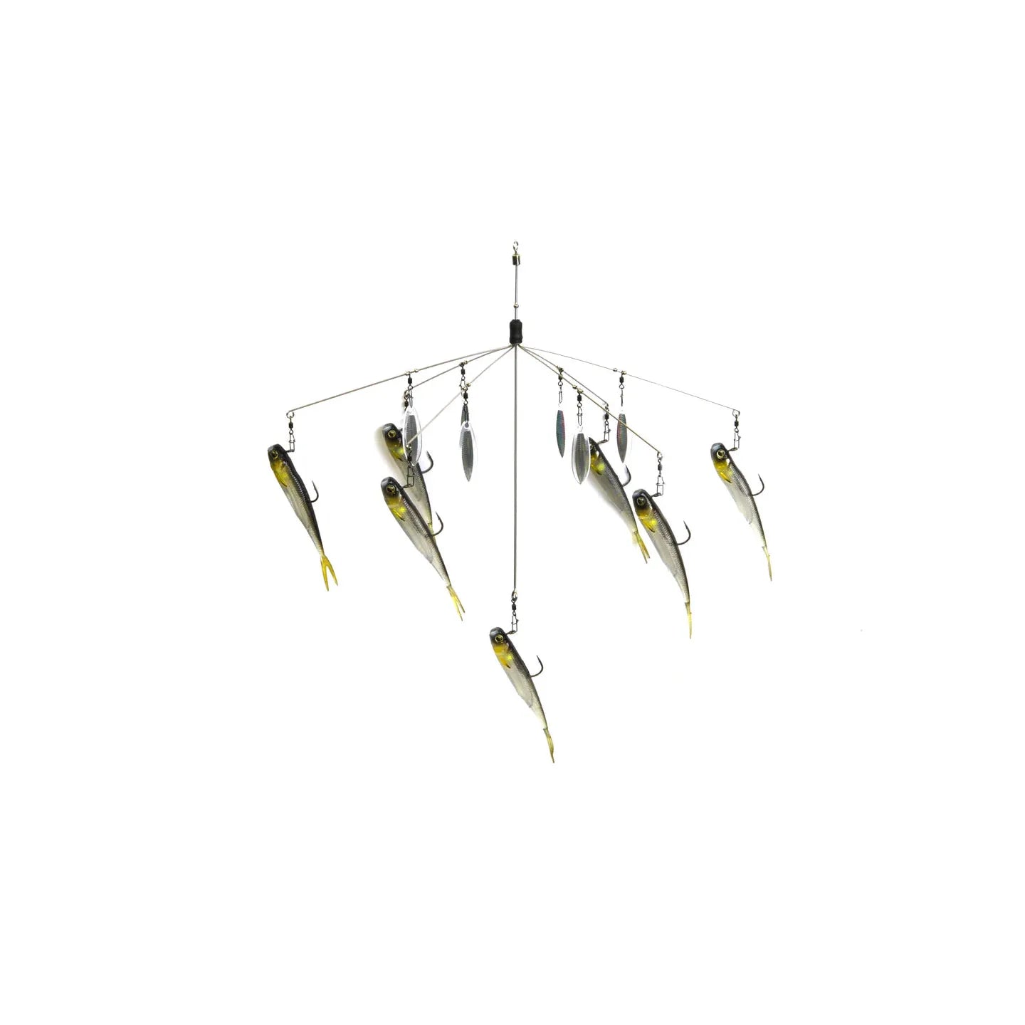 View of RAID Japan Ghost Wire Next Level Half Fish Gun Metallic Holo available at EZOKO Fishing