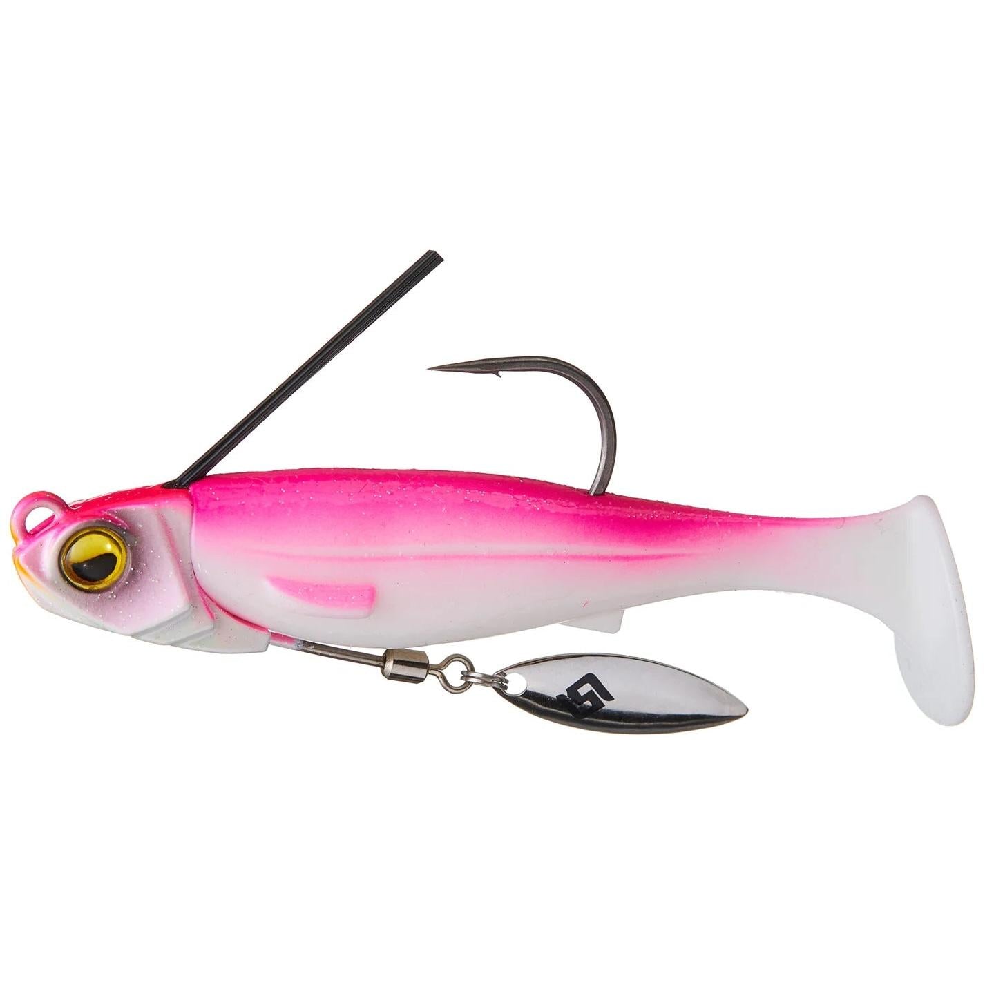 View of RAID Japan Head Swimmer Libero 10 g Pink Trick available at EZOKO Fishing