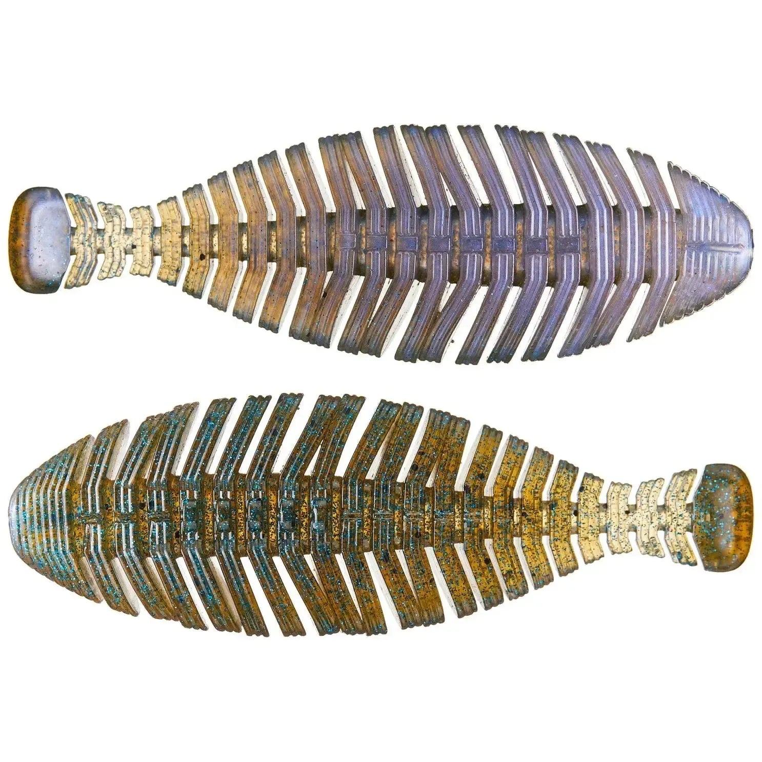 View of RAID Japan Hira Tailor Dark Cinnamon Shad available at EZOKO Fishing