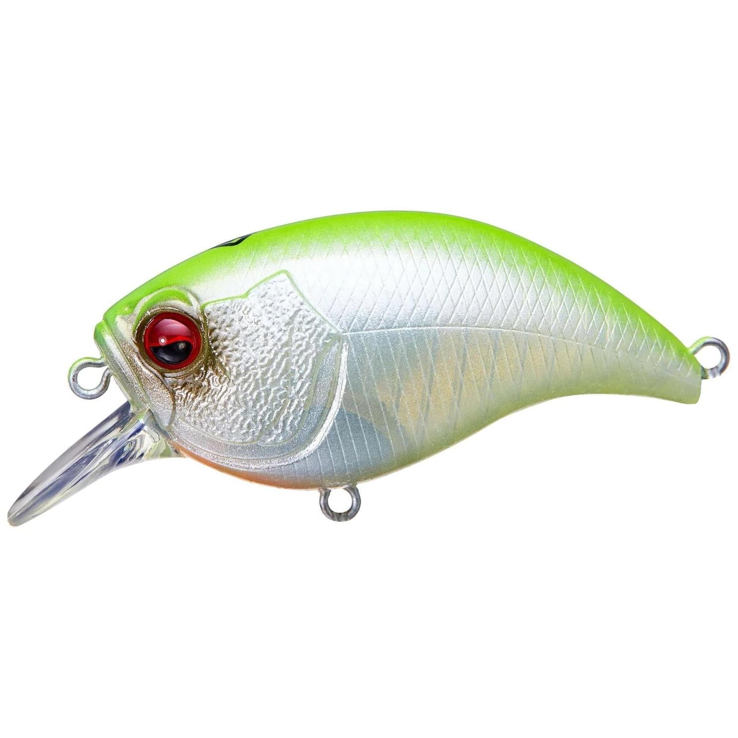 View of RAID Japan Level Crank Pearly Chartreuse available at EZOKO Fishing