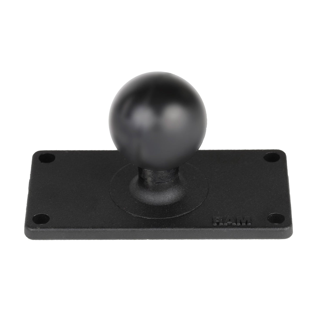 View of electronic_accessories RAM Ball Base with 1.5" x 3.5" 4-Hole Pattern - C Size available at EZOKO Pike and Musky Shop