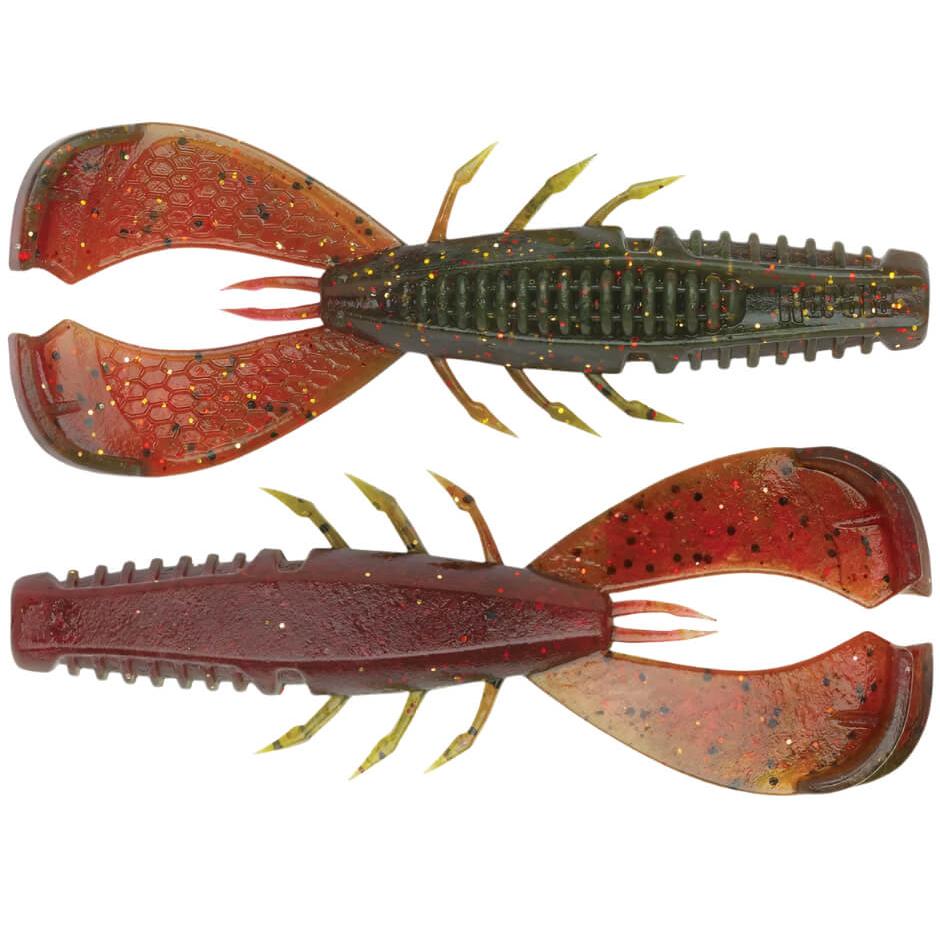 View of Rapala Crush City Crush City Cleanup Craw 3.5" Chile Craw available at EZOKO Fishing