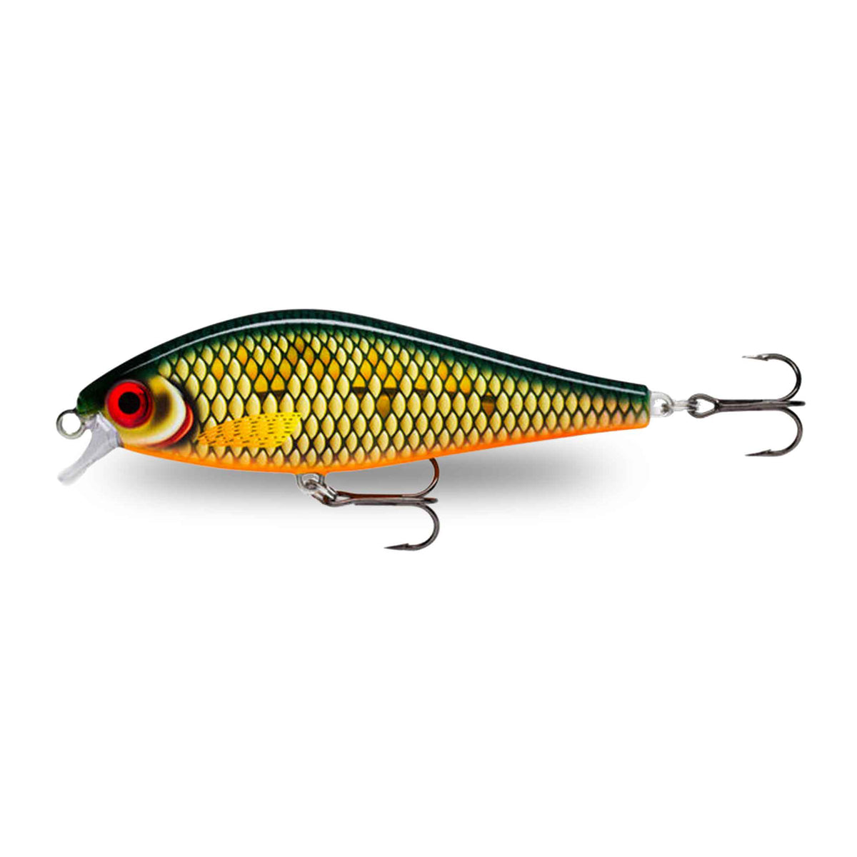 Rapala Super Shadow Rap 4 1/3" Scaled Roach Jerk-Glide Baits