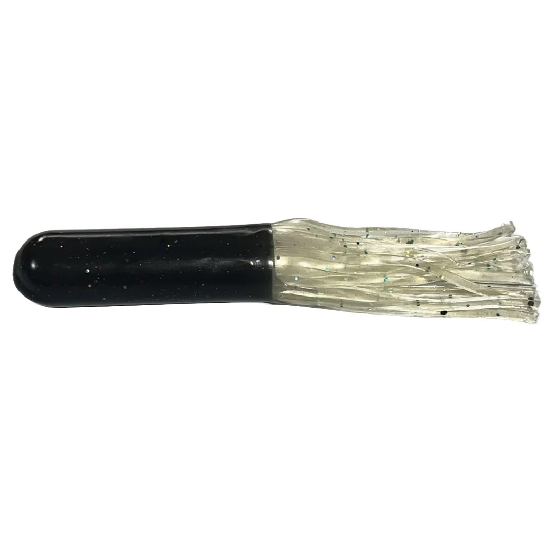 View of Rubber Red October 10" Monster Tubes - Mid-depth Custom Sauger available at EZOKO Fishing