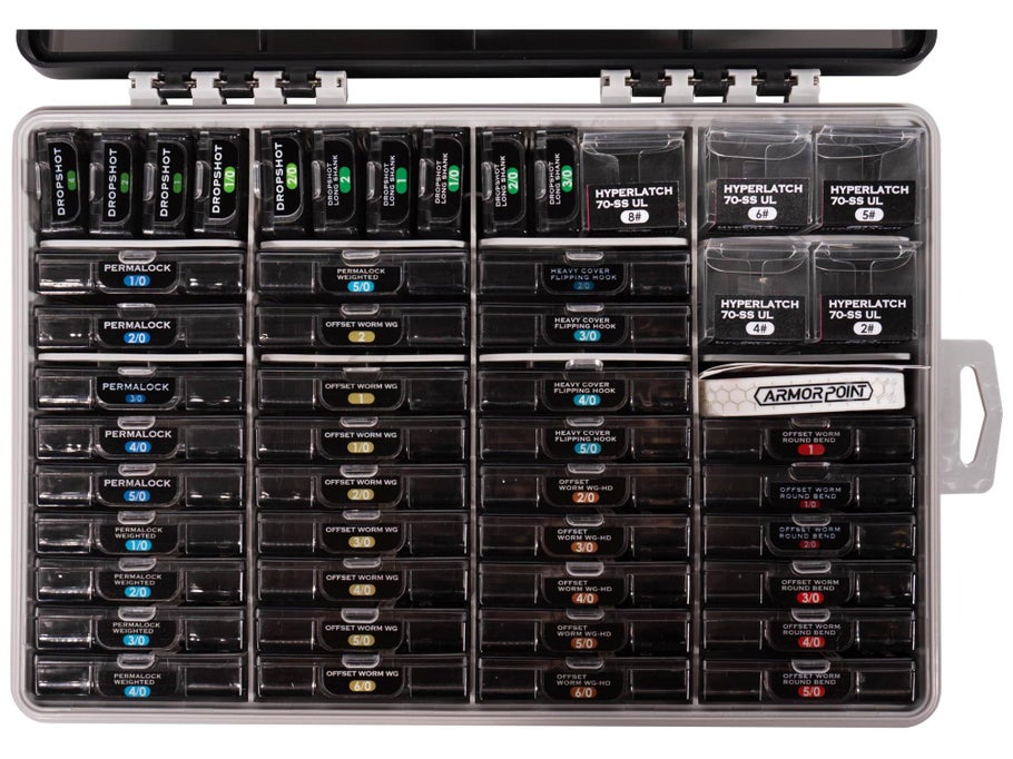 BKK OCD Tackle Storage System - FULLY LOADED (Includes ALL Armor-Point Hooks and Accessory Boxes)