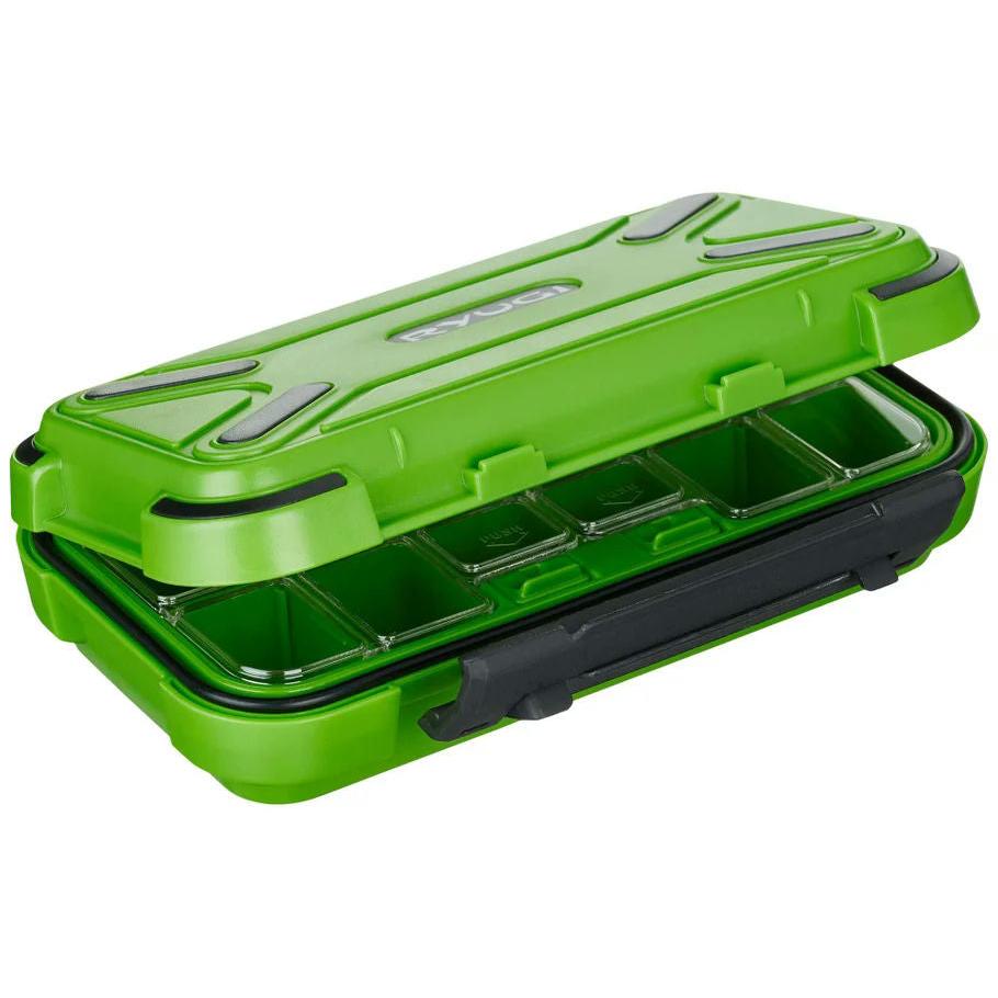View of Ryugi R-Tank Box L Green available at EZOKO Fishing