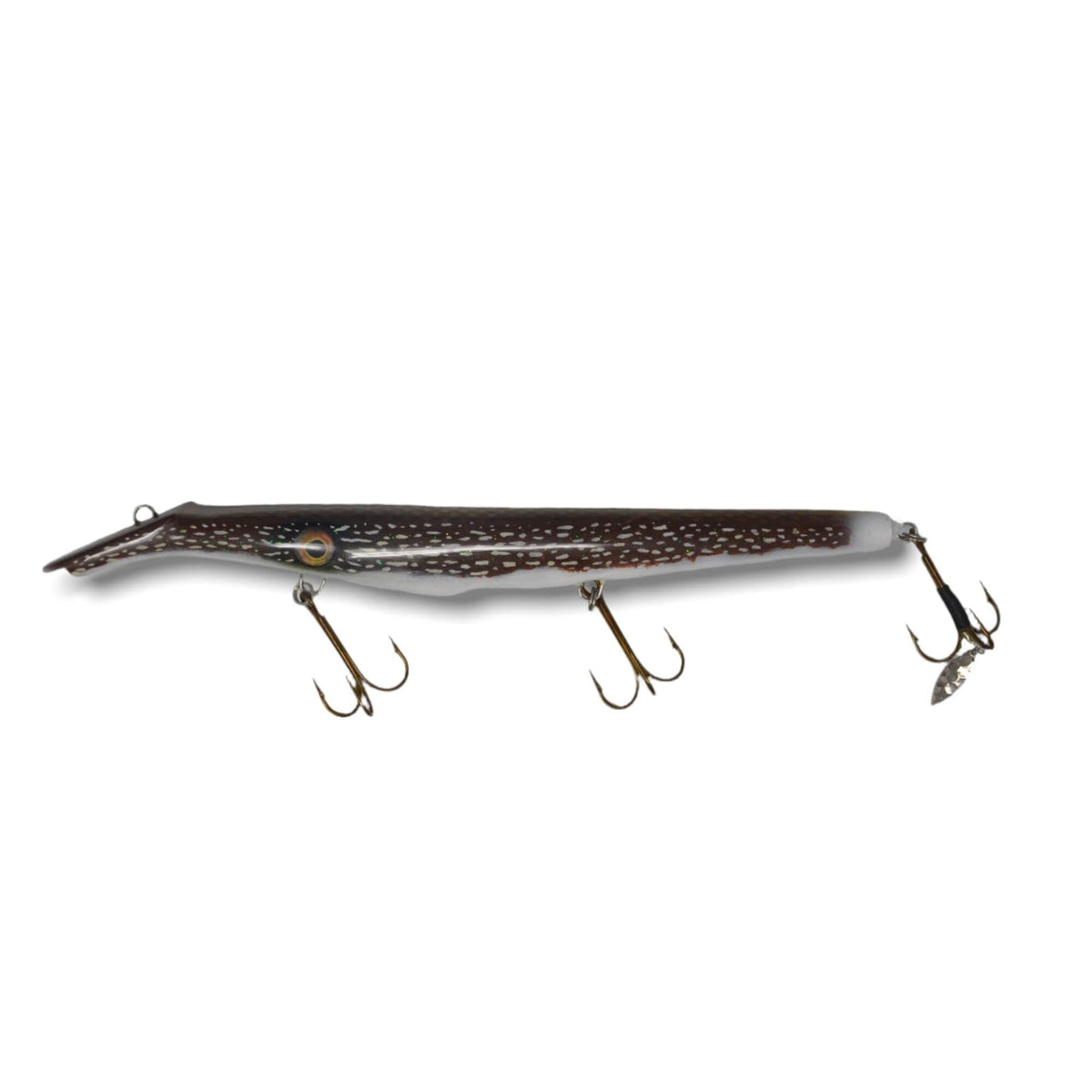 View of Dive_And_Rise Sampson Baitworks Metalhead 13" Dive And Rise Bait Hammer Handle available at EZOKO Pike and Musky Shop