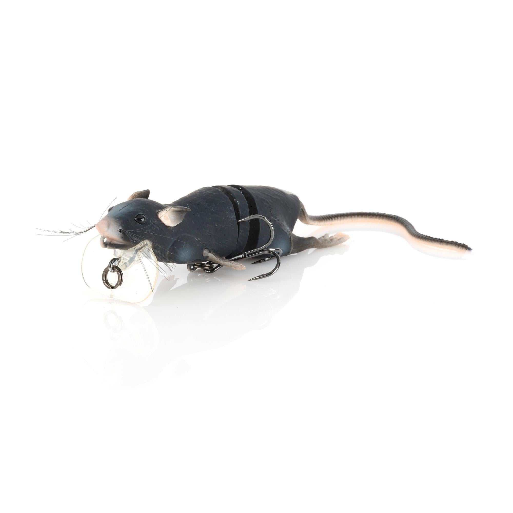 View of Topwater Savage Gear 3D Rat Topwater 7.75in Black available at EZOKO Fishing