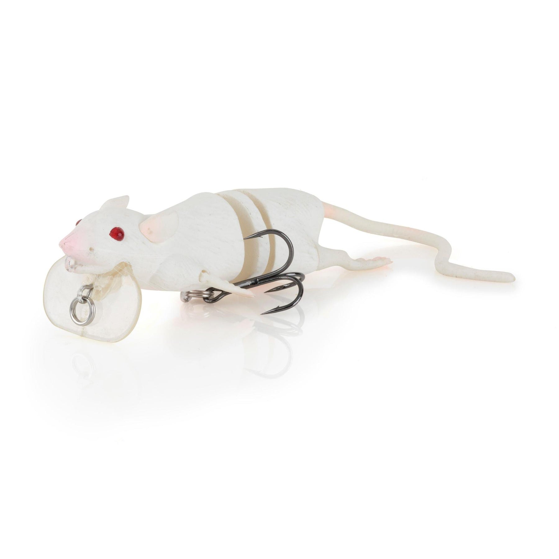 View of Topwater Savage Gear 3D Rat Topwater 7.75in White available at EZOKO Fishing