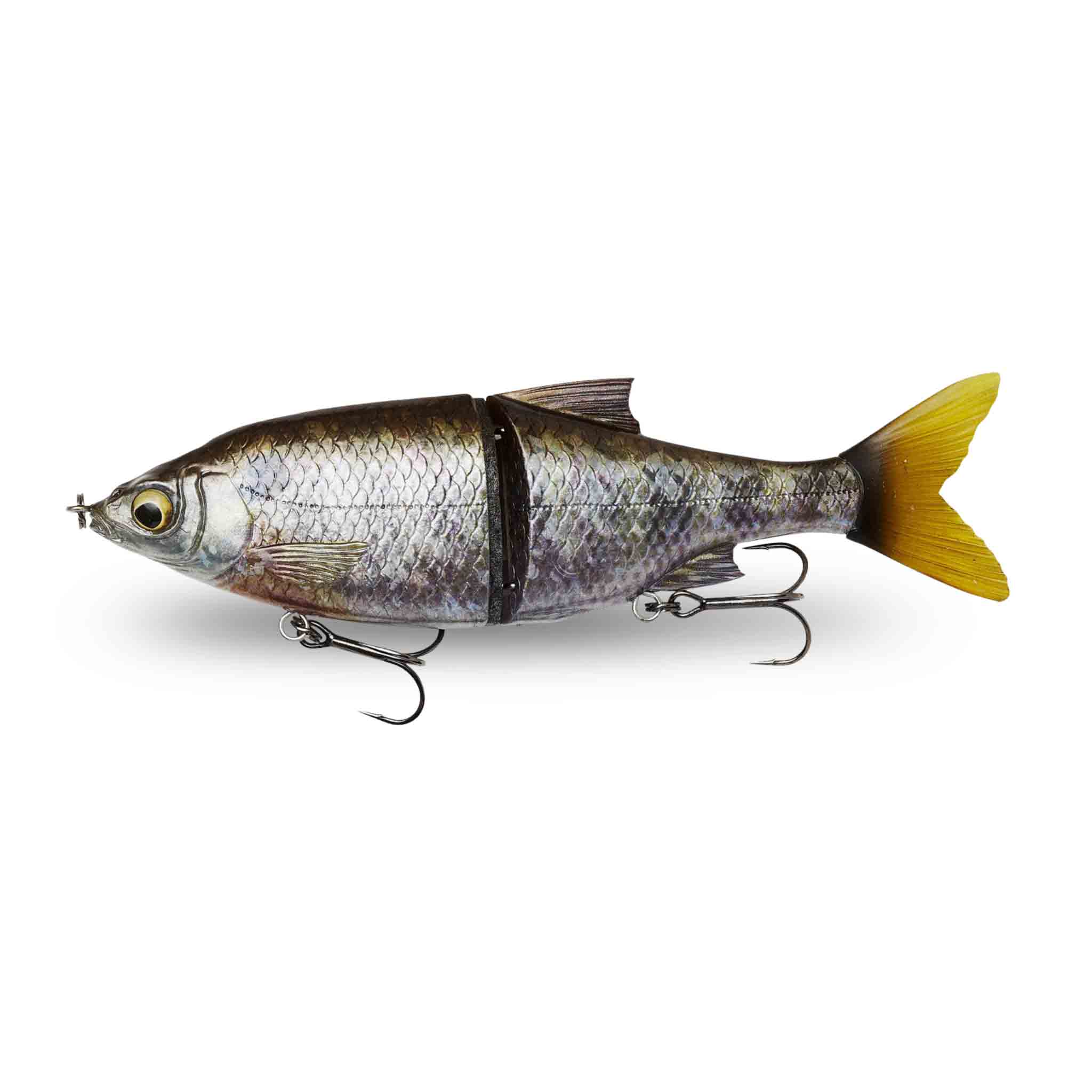 View of Jerk-Glide_Baits Savage Gear 3D Shine Glide 7 1/4" Ghost Gill available at EZOKO Fishing