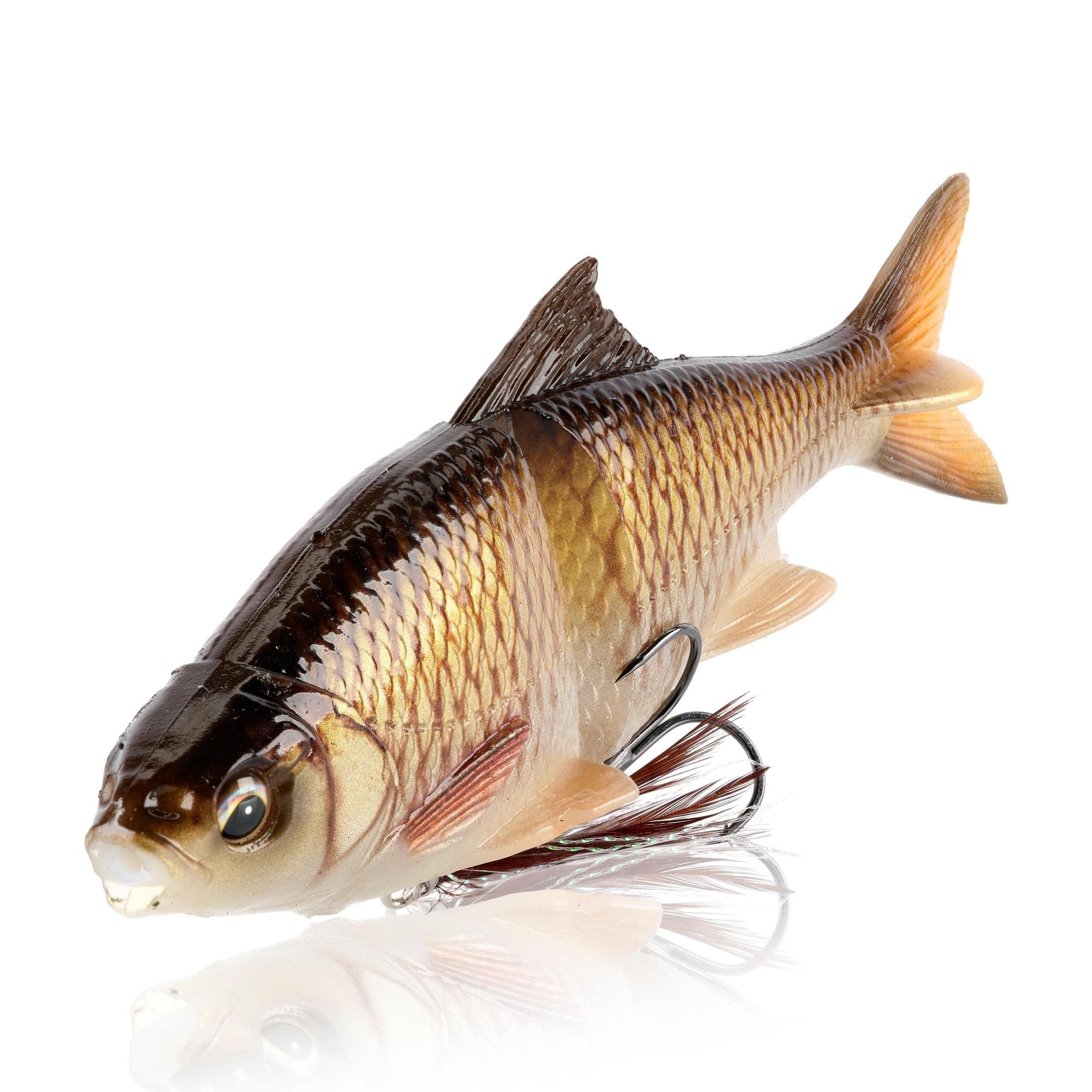 View of GlideBait Savage Gear 3D Soft Shine Glide Gold Shiner available at EZOKO Fishing