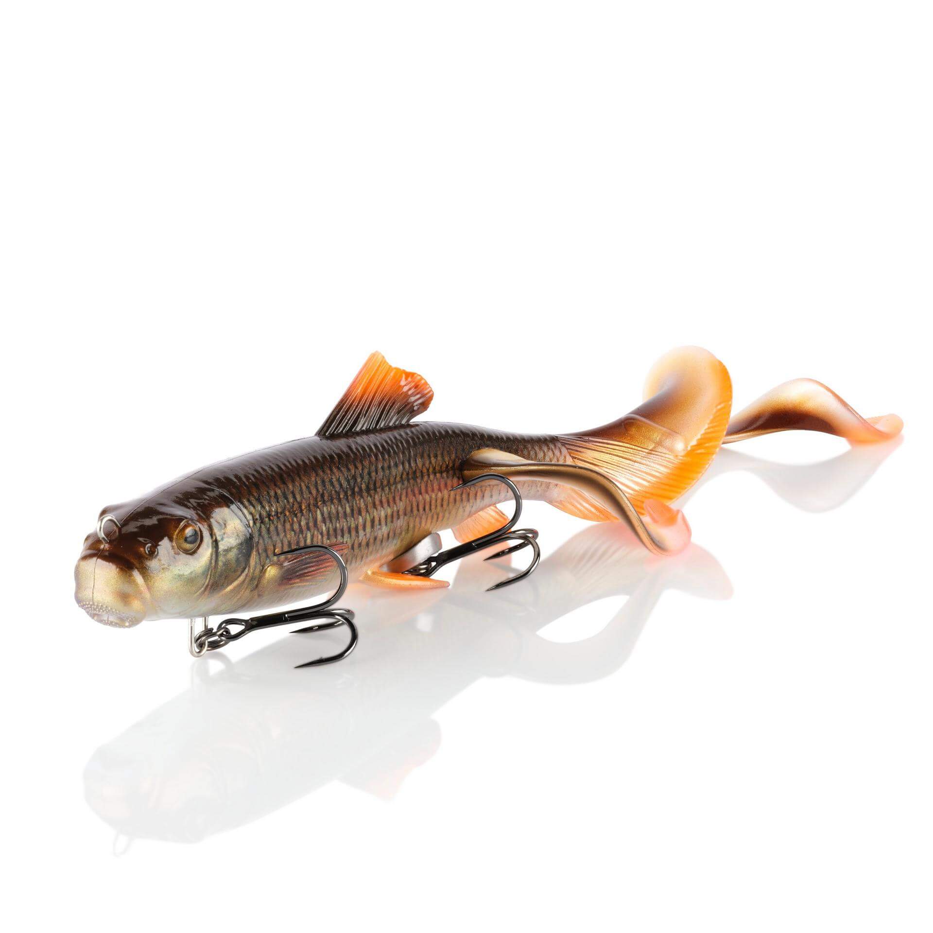 View of Rubber Savage Gear 3D Sucker X-tail 9'' Rubber Red Horse Sucker Flash available at EZOKO Fishing