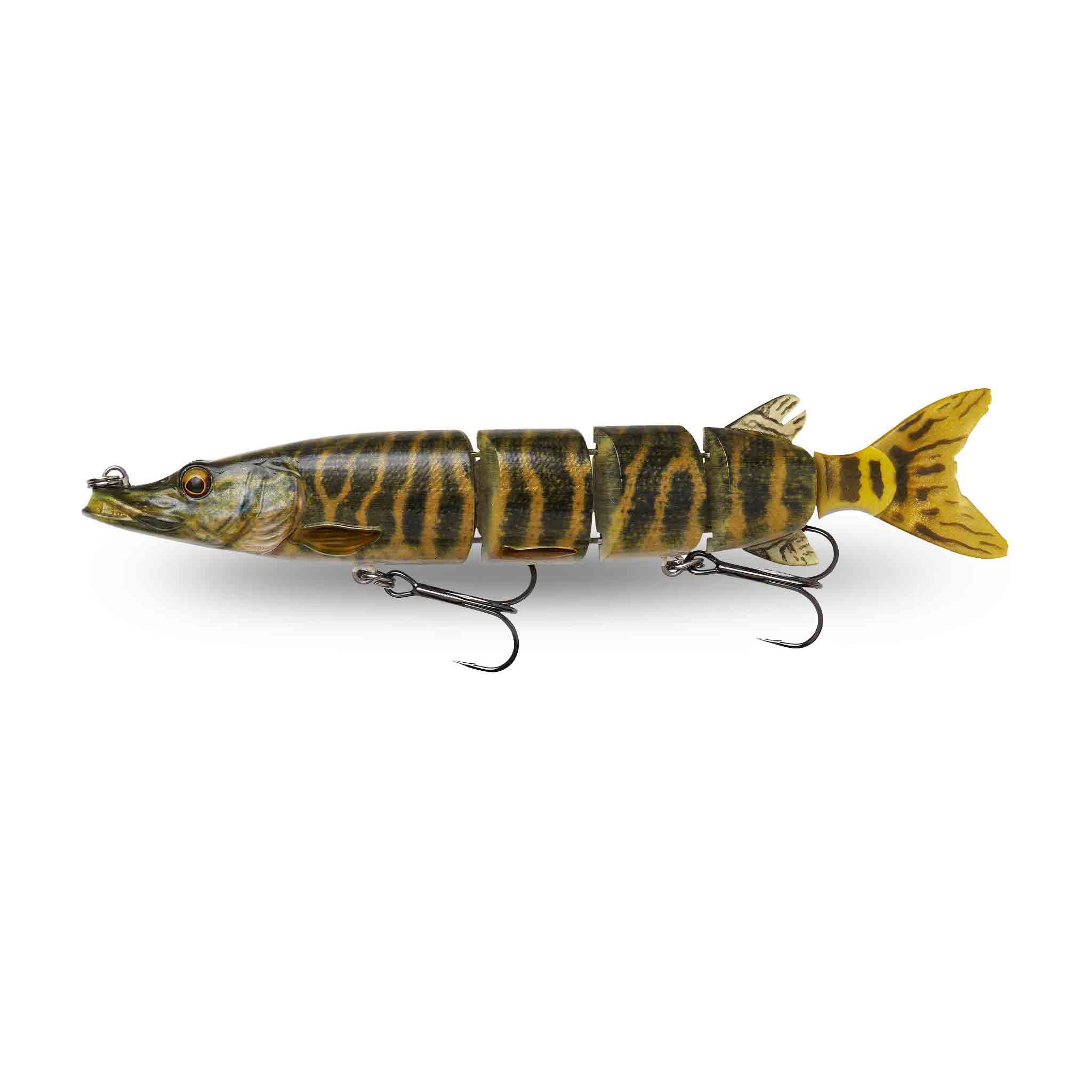 View of Swimbaits Savage Gear Hard Pike 10 1/4" Swimbait Striped Pike available at EZOKO Fishing