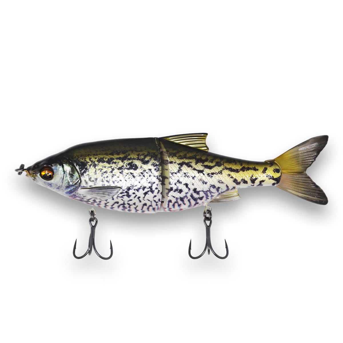 View of GlideBait Savage Gear Shine Glide Pro Glide Bait 5.25in Crappie available at EZOKO Fishing