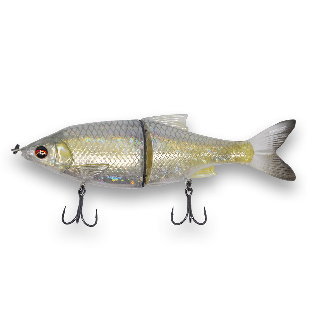 View of GlideBait Savage Gear Shine Glide Pro Glide Bait 6.25in Ghost Bone available at EZOKO Fishing