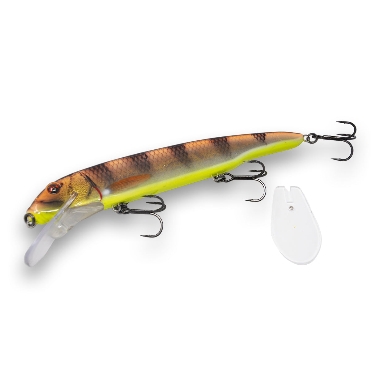View of Crankbait Savage Gear Sucker Flanker Crankbaits 10in Orange Tiger Glitter available at EZOKO Fishing