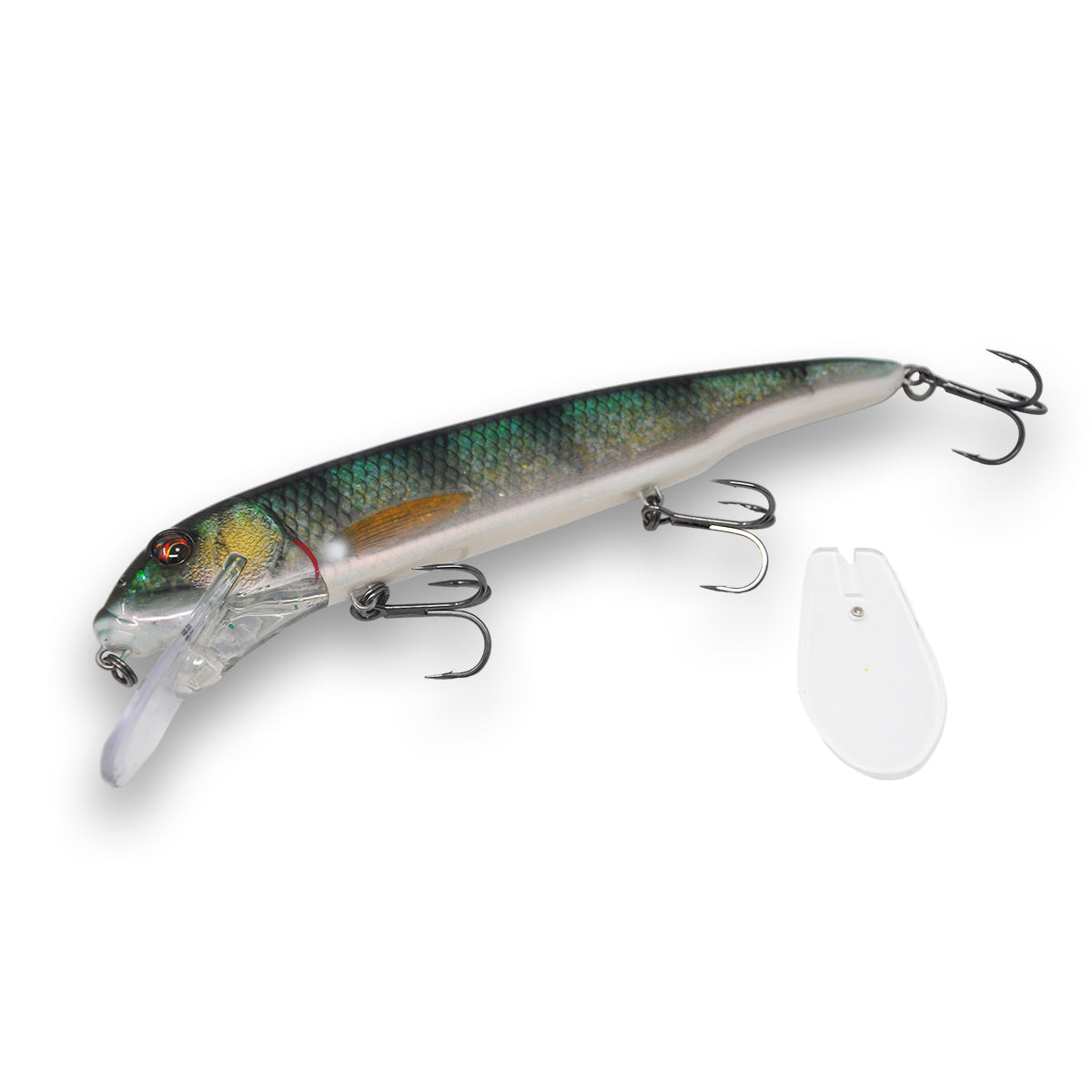 View of Crankbait Savage Gear Sucker Flanker Crankbaits 10in Perch Glitter available at EZOKO Fishing