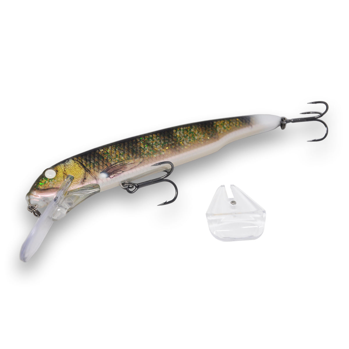 View of Crankbait Savage Gear Sucker Flanker Crankbaits 8in Walleye Glitter available at EZOKO Fishing