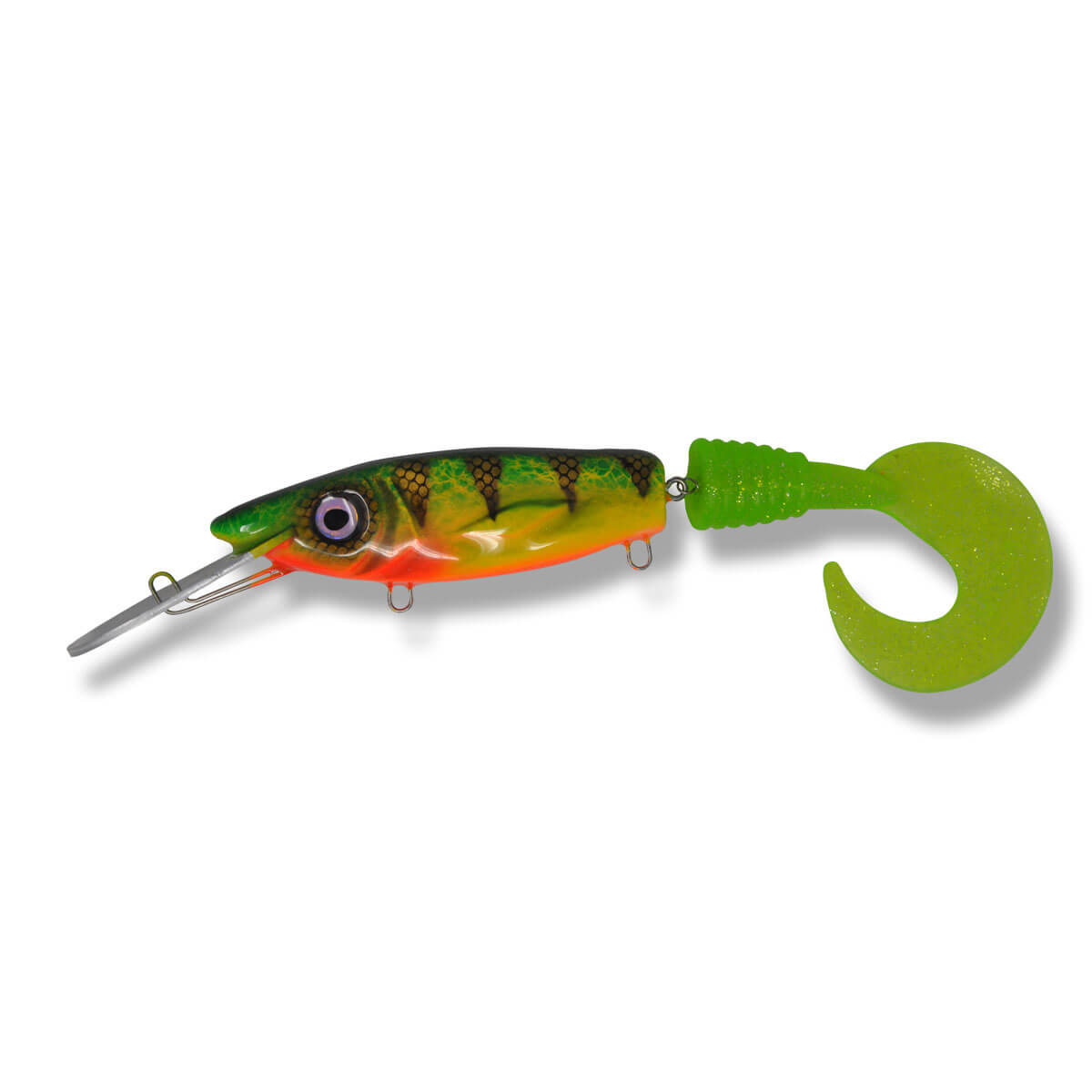 View of Crankbaits Scorpion MadBait Bigjig 10'' Crankbait Perch available at EZOKO Fishing