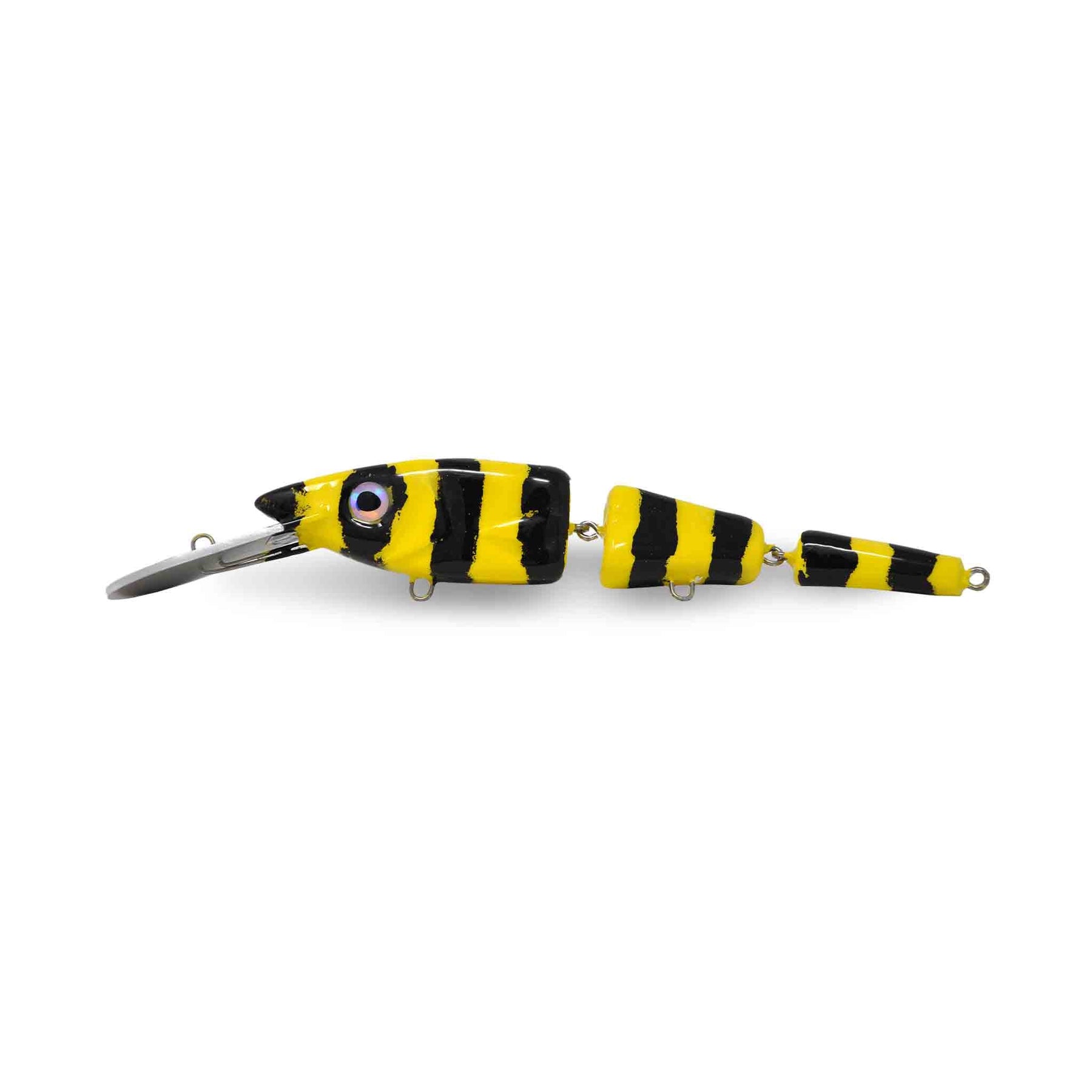 View of Crankbaits Scorpion MadBait Double-Jointed 10'' Crankbait Jailbird available at EZOKO Pike and Musky Shop