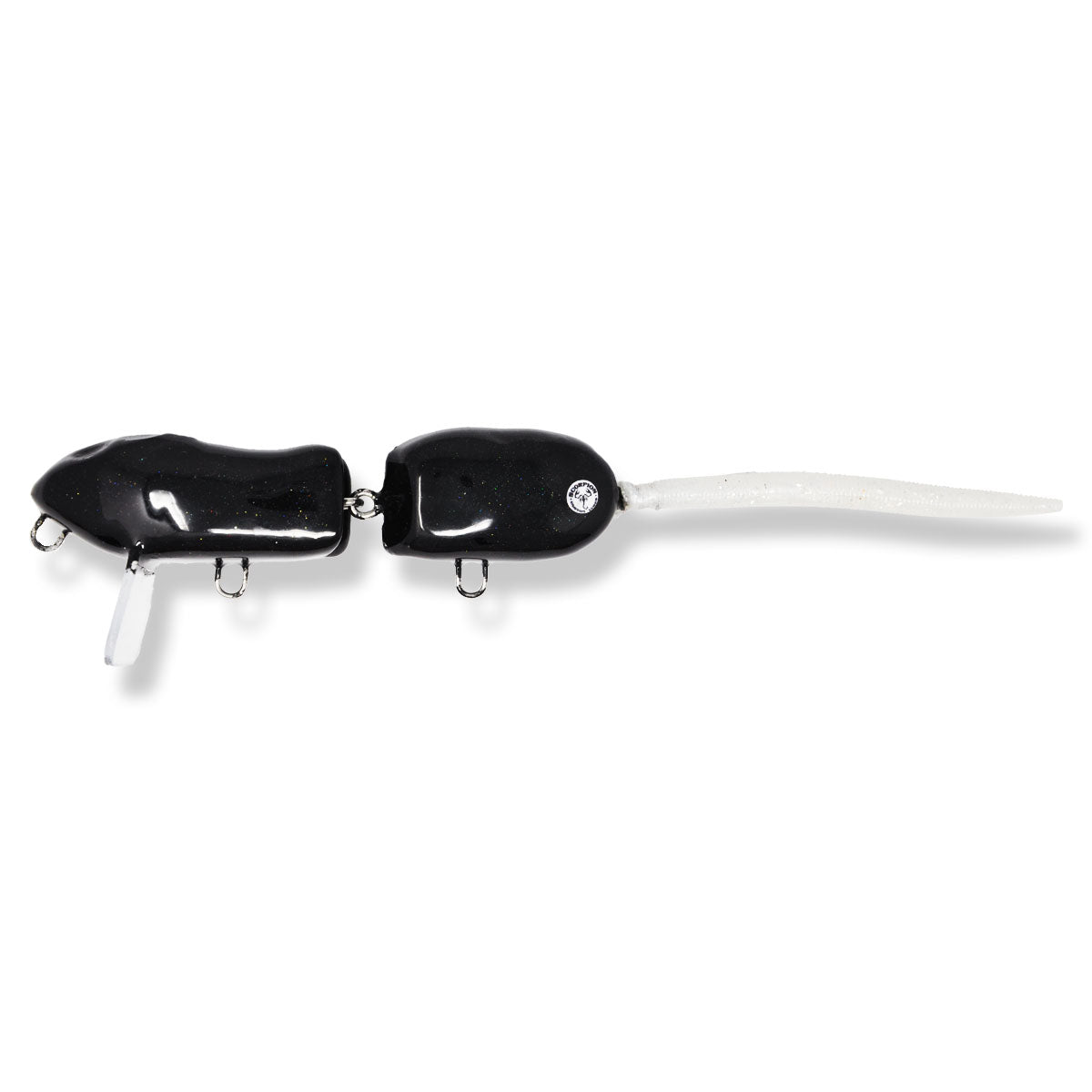 View of Crankbaits Scorpion Madmouse Black available at EZOKO Pike and Musky Shop
