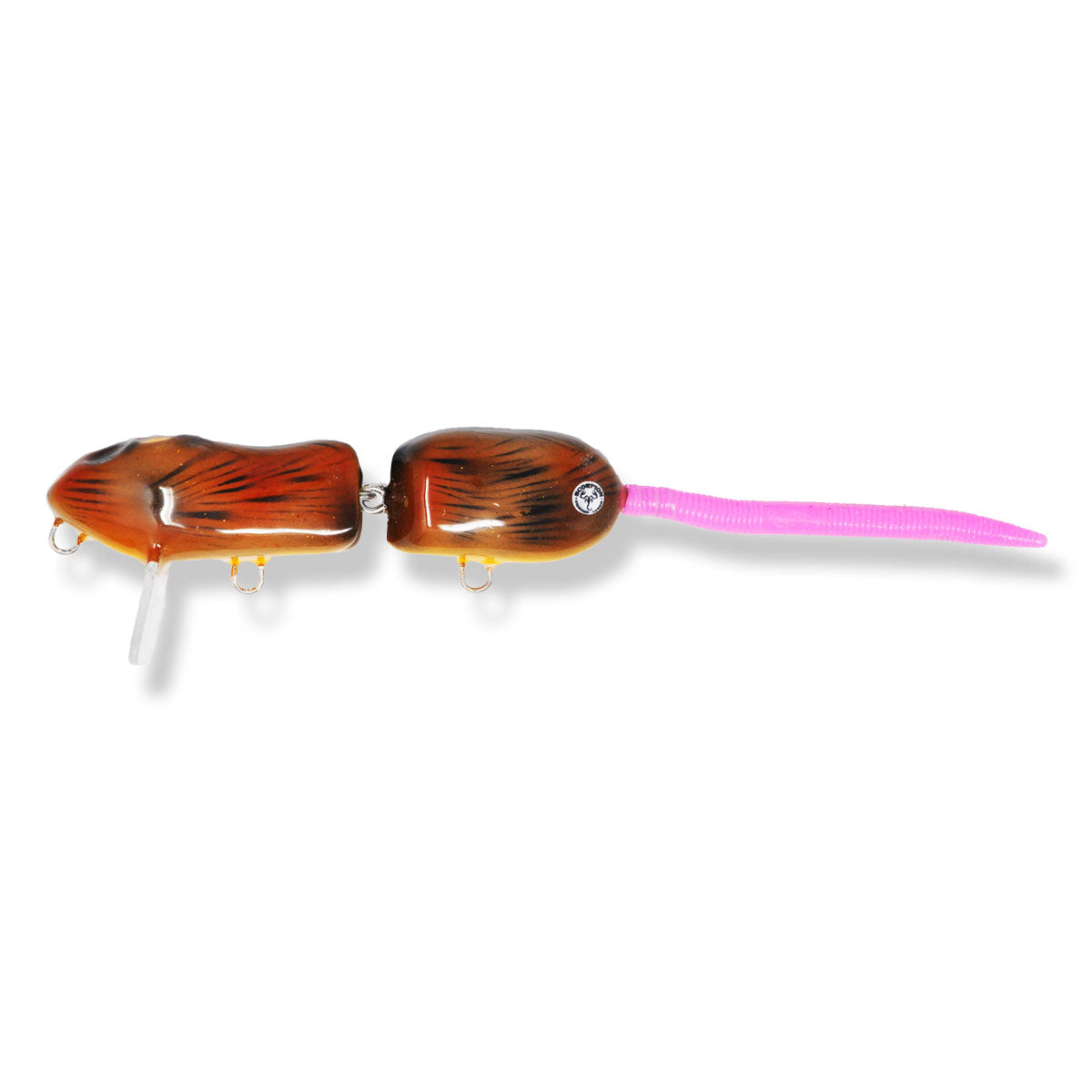 View of Crankbaits Scorpion Madmouse Brown available at EZOKO Pike and Musky Shop