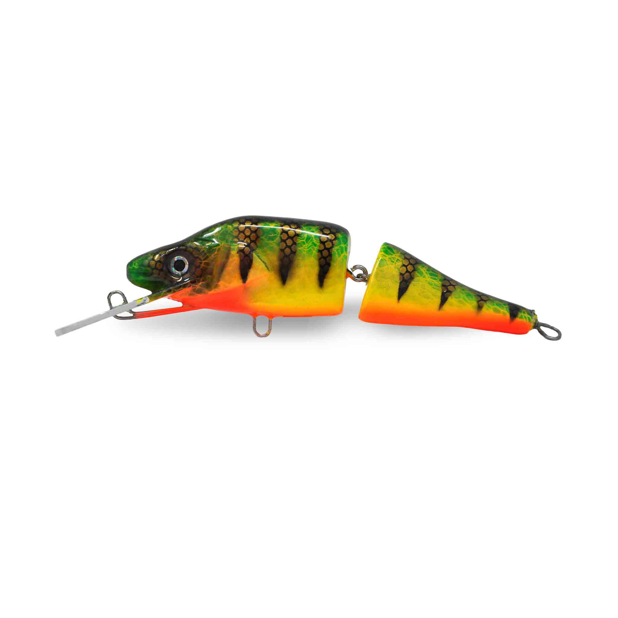 View of Crankbaits Scorpion MadPerch Jointed 7.5 Crankbait Fire Tiger available at EZOKO Fishing