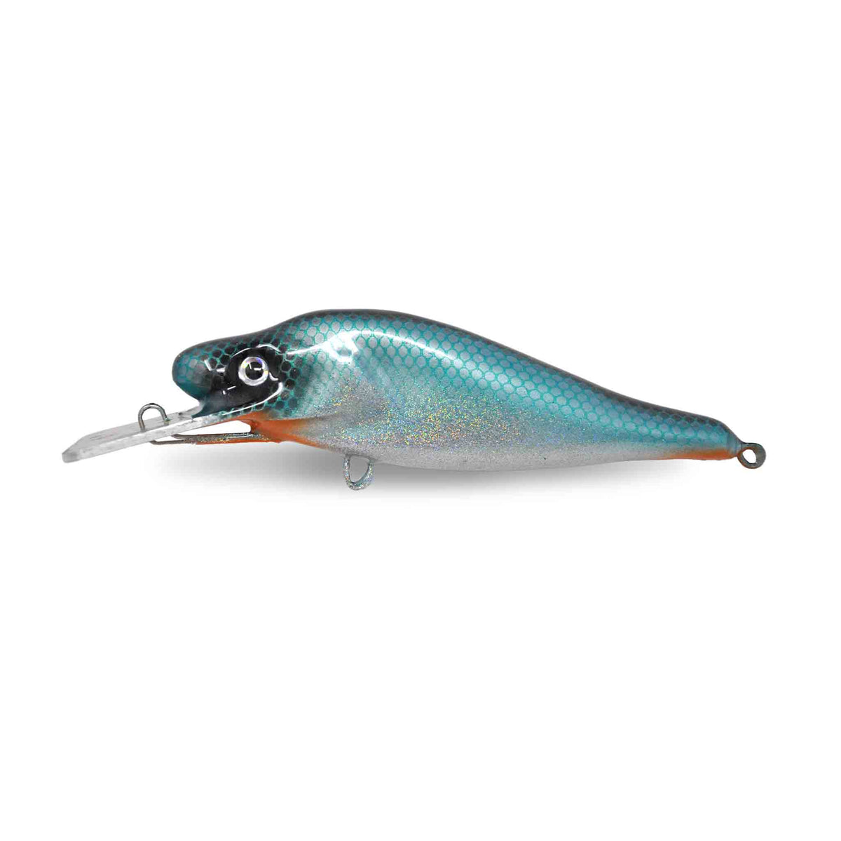 View of Crankbaits Scorpion MadPerch Straight 7.5 Crankbait Shad available at EZOKO Pike and Musky Shop