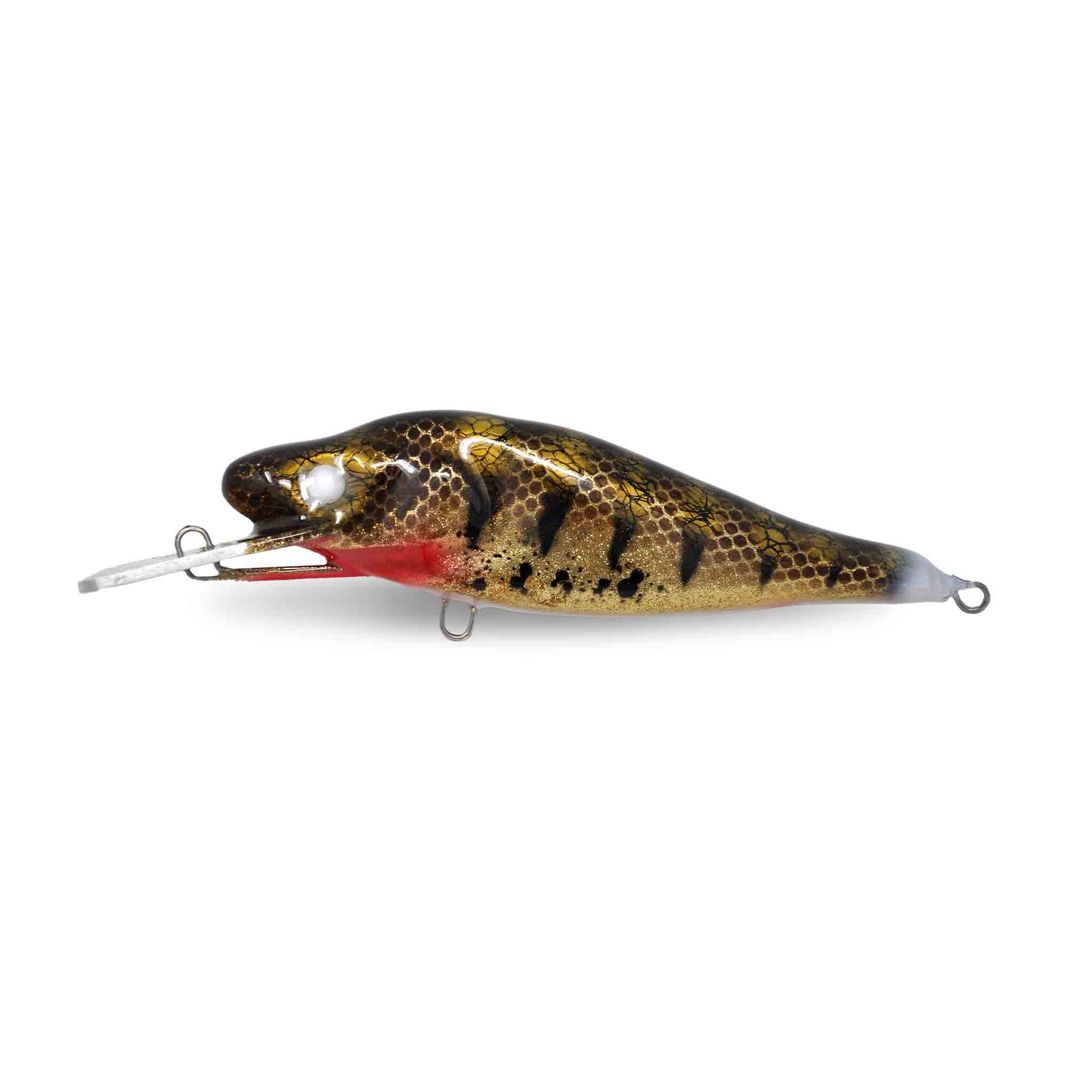 View of Crankbaits Scorpion MadPerch Straight 7.5 Crankbait Walleye available at EZOKO Pike and Musky Shop