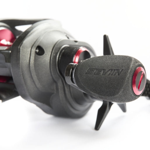 View of Baitcast_Reels Seviin GF Baitcast Reels available at EZOKO Pike and Musky Shop