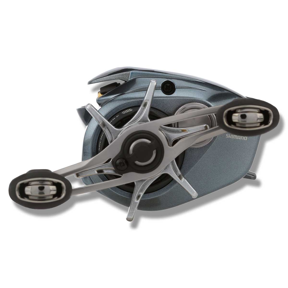 View of Baitcast_Reels Shimano Aldebaran BFS Baitcast Reels available at EZOKO Pike and Musky Shop