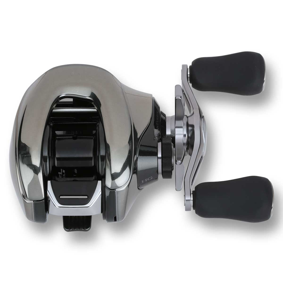 View of Baitcast_Reels Shimano Antares 100 B Baitcast Reels available at EZOKO Pike and Musky Shop