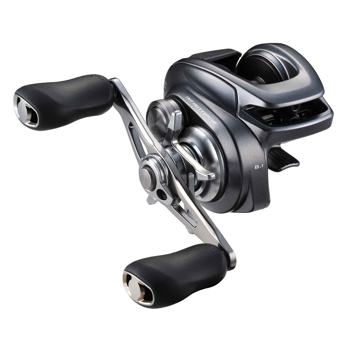 View of Baitcast_Reels Shimano Bantam 150 MGL A Baitcast Reels 8.1:1 Right available at EZOKO Pike and Musky Shop