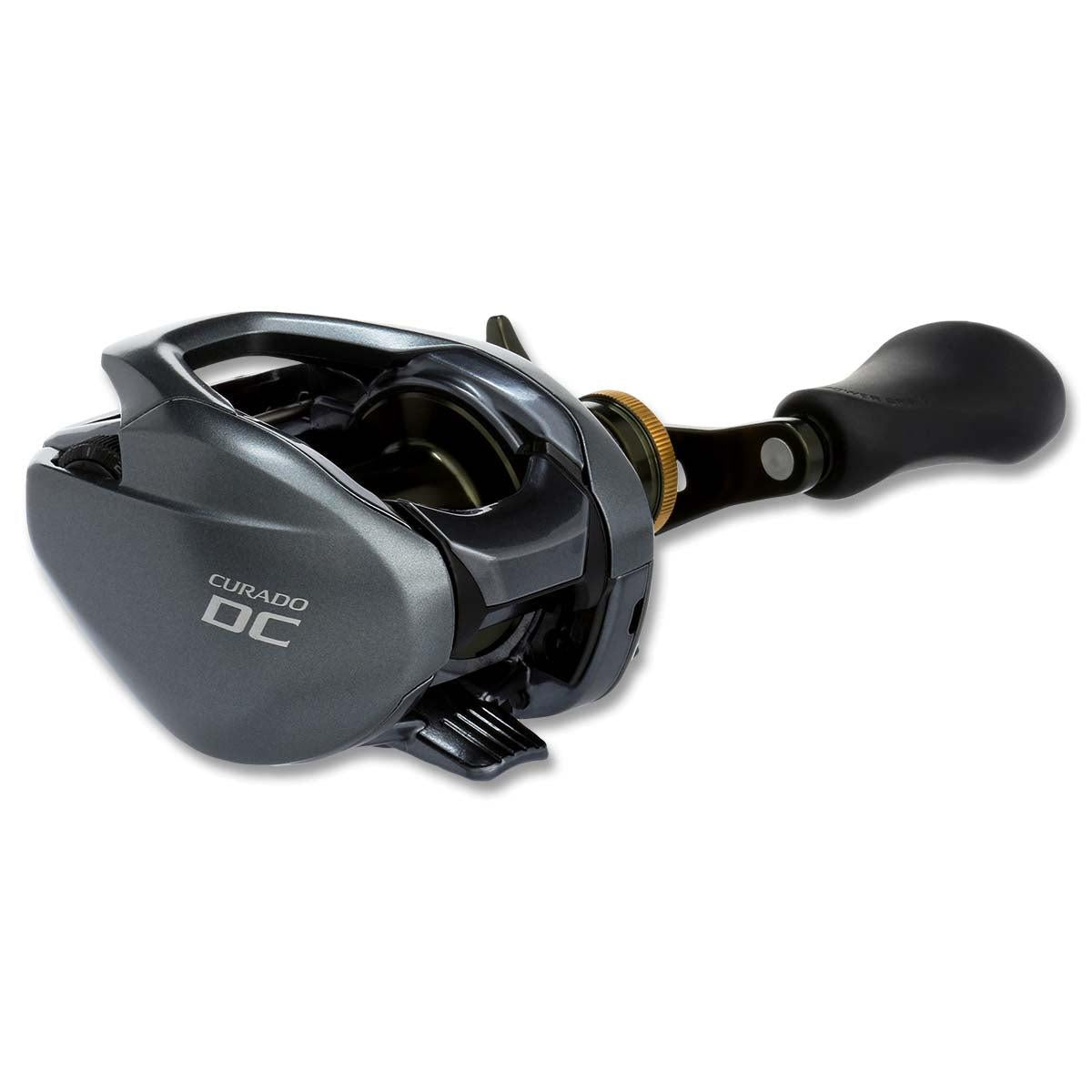 View of Baitcast_Reels Shimano Curado 150 DC Baitcast Reels 6.2:1 Right available at EZOKO Pike and Musky Shop