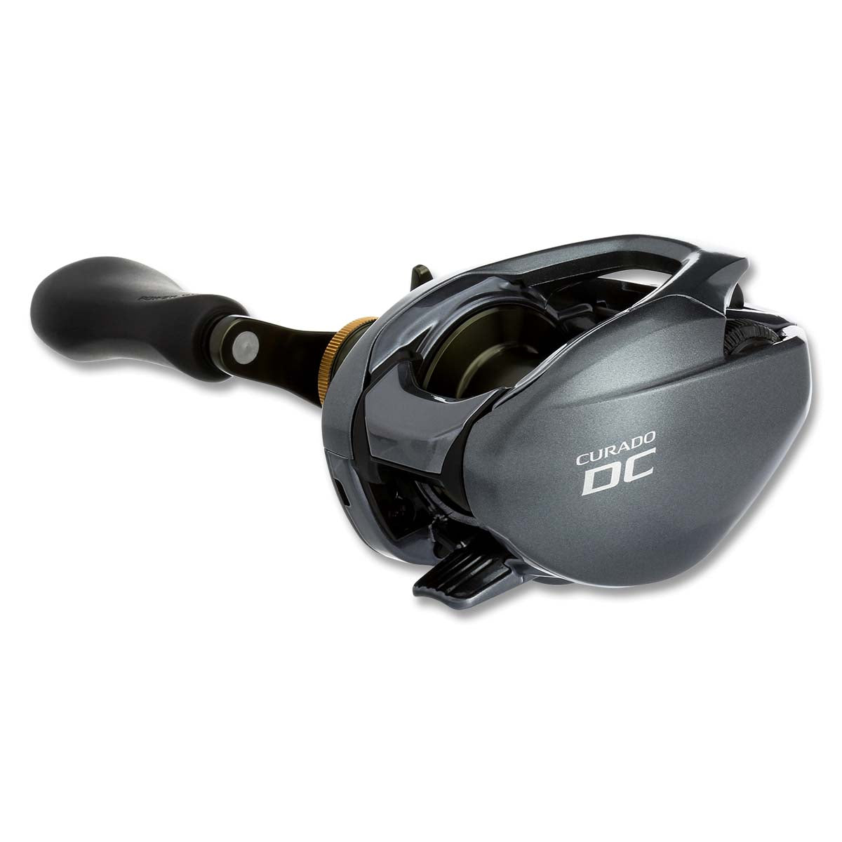 View of Baitcast_Reels Shimano Curado 150 DC Baitcast Reels 6.2:1 Left available at EZOKO Pike and Musky Shop