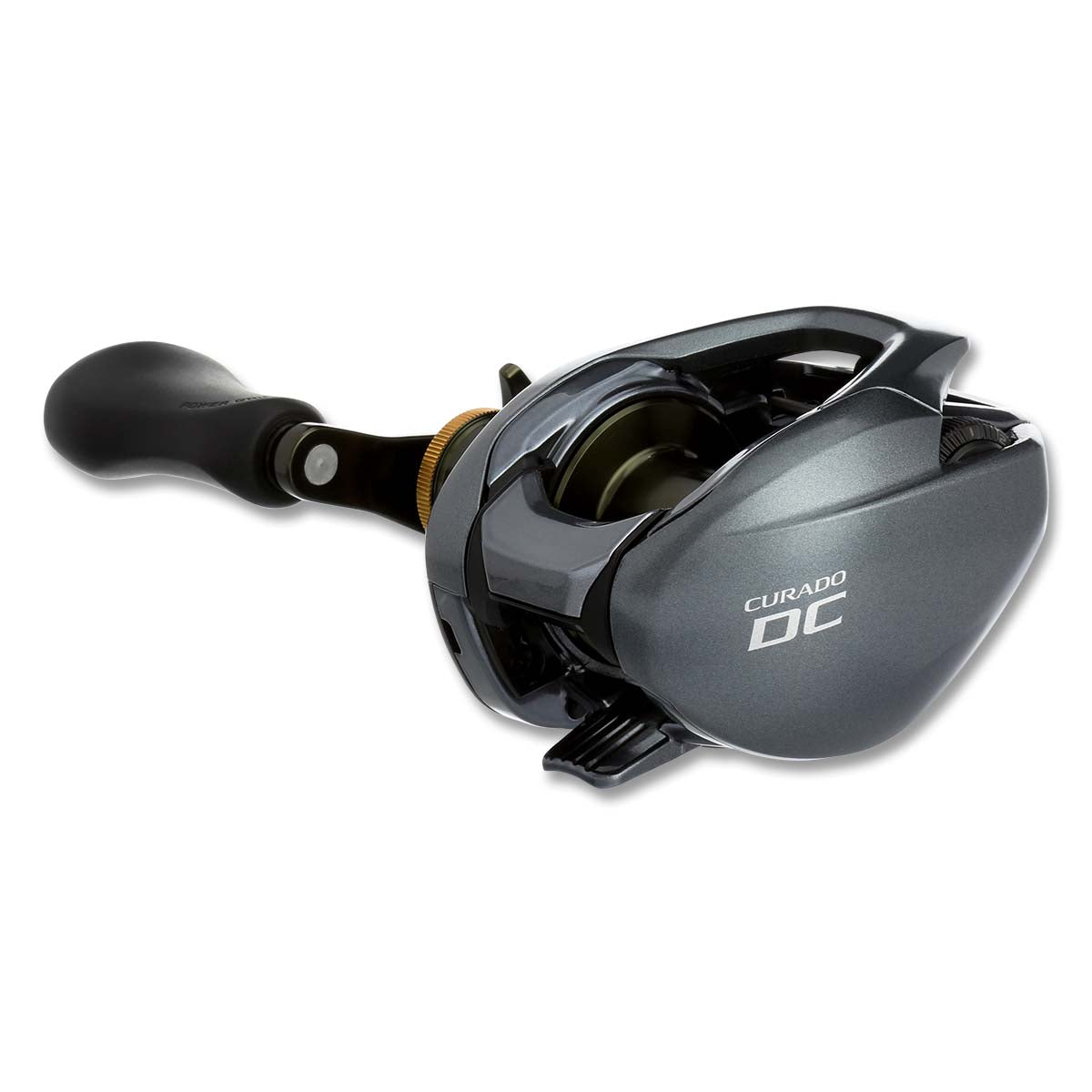 View of Baitcast_Reels Shimano Curado 150 DC Baitcast Reels 7.4:1 Left available at EZOKO Pike and Musky Shop