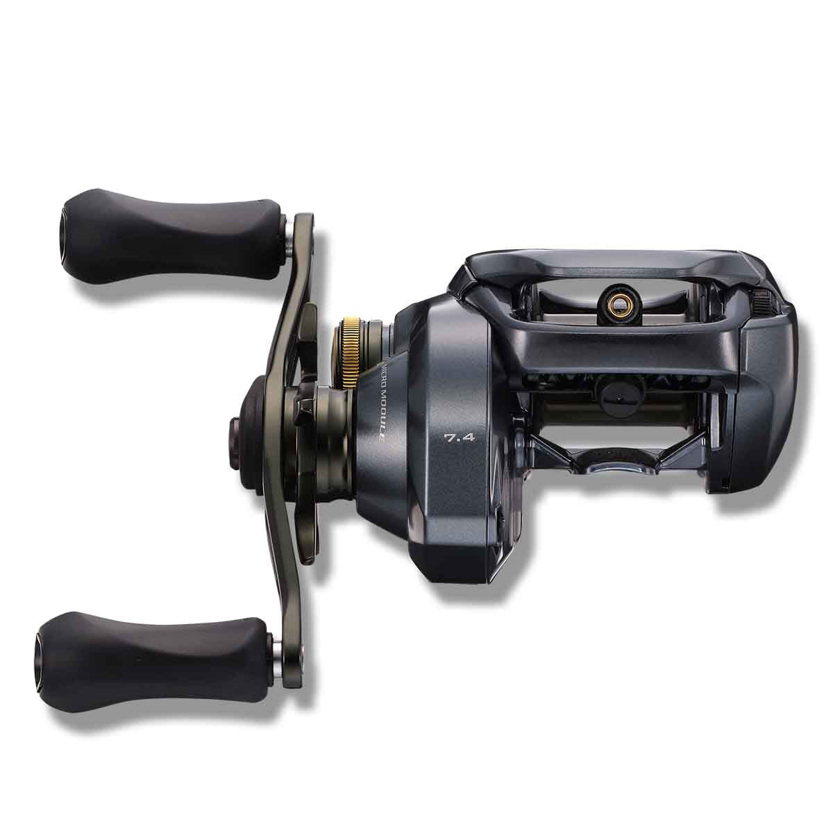 View of Baitcast_Reels Shimano Curado 200 DC Baitcast Reels available at EZOKO Pike and Musky Shop