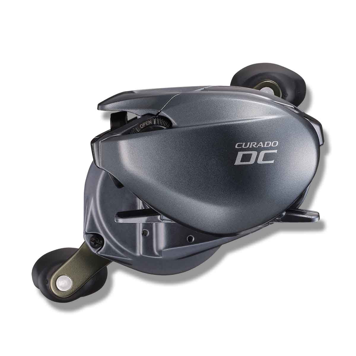 View of Baitcast_Reels Shimano Curado 200 DC Baitcast Reels available at EZOKO Pike and Musky Shop
